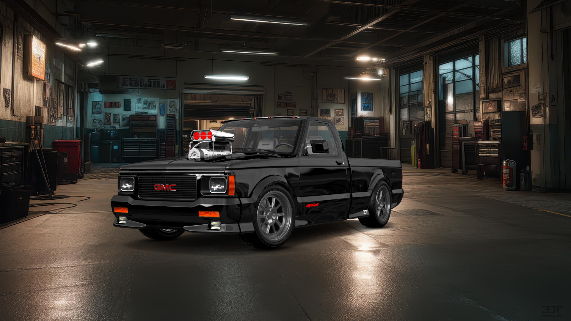 GMC Syclone 2 Door pickup truck 1991 tuning