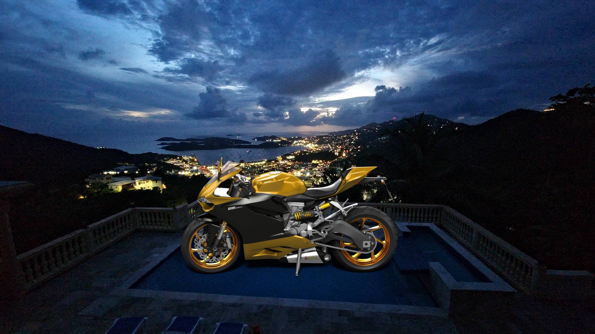 Ducati 899 Panigale Sport Bike 2015