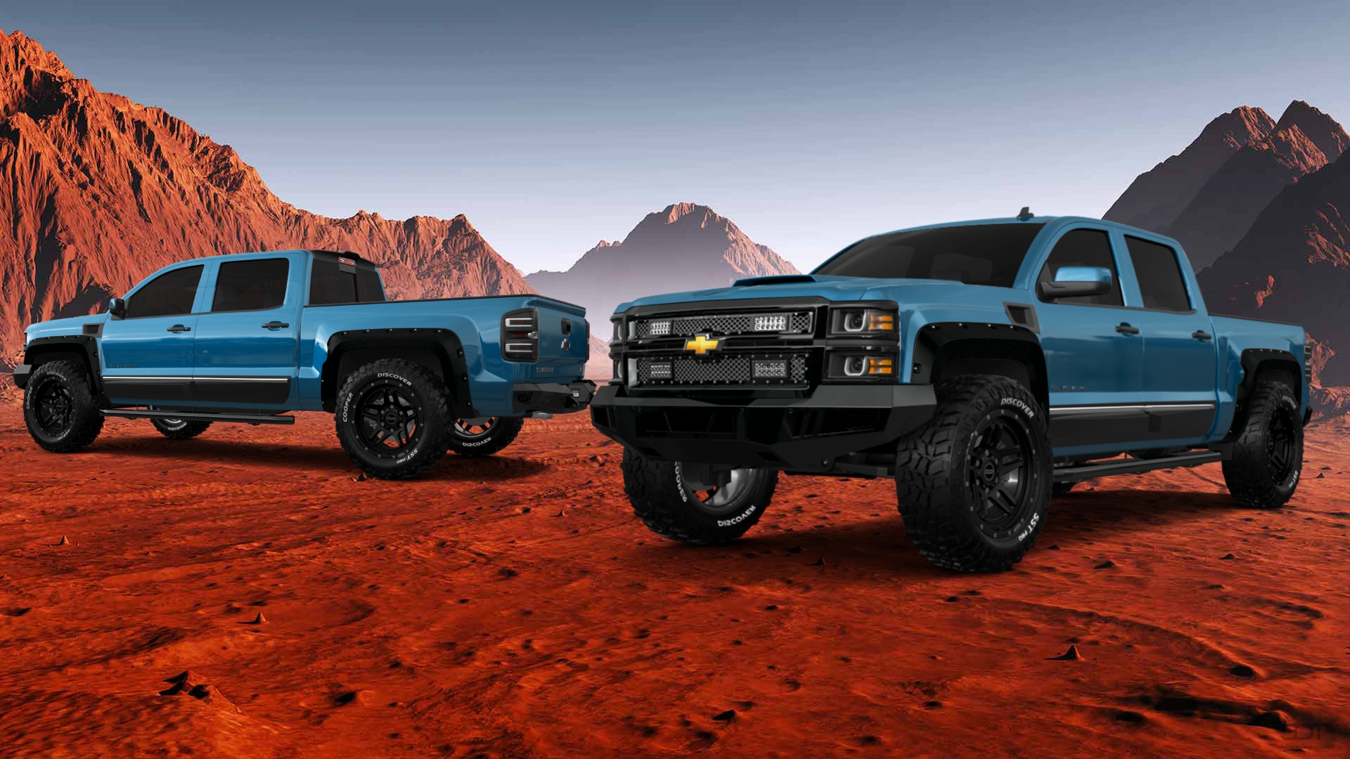 Chevrolet Silverado 1500 4 Door pickup truck 2014