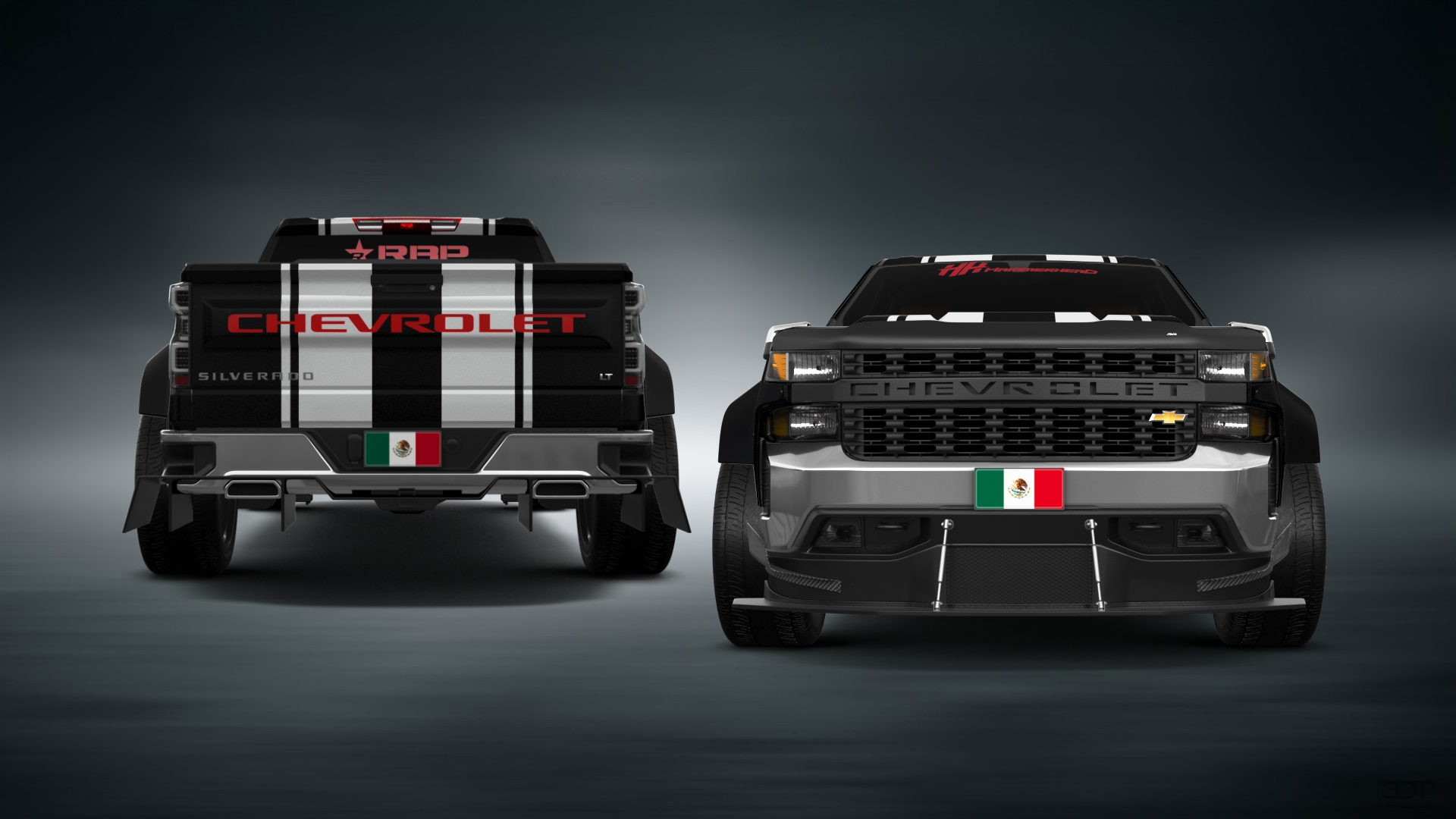 Chevrolet Silverado 1500 6.6 ft box 4 Door pickup truck 2021