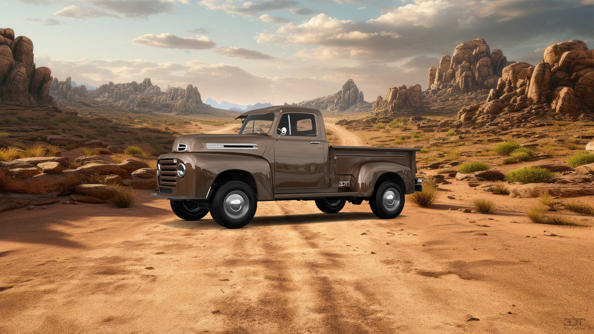 Ford F1 2 Door pickup truck 1949