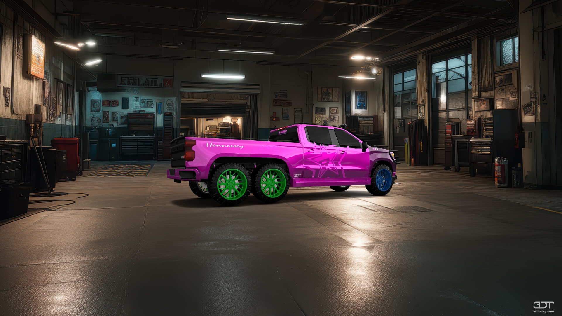 Chevrolet Silverado Hennessey Goliath 6X6 Truck 2020 tuning