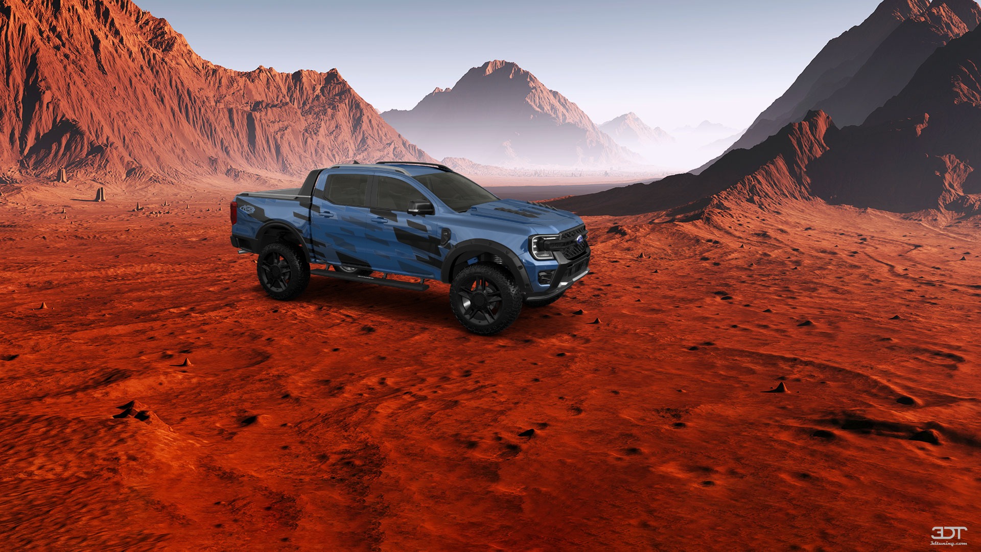 Ford Ranger 4 Door pickup truck 2022 tuning