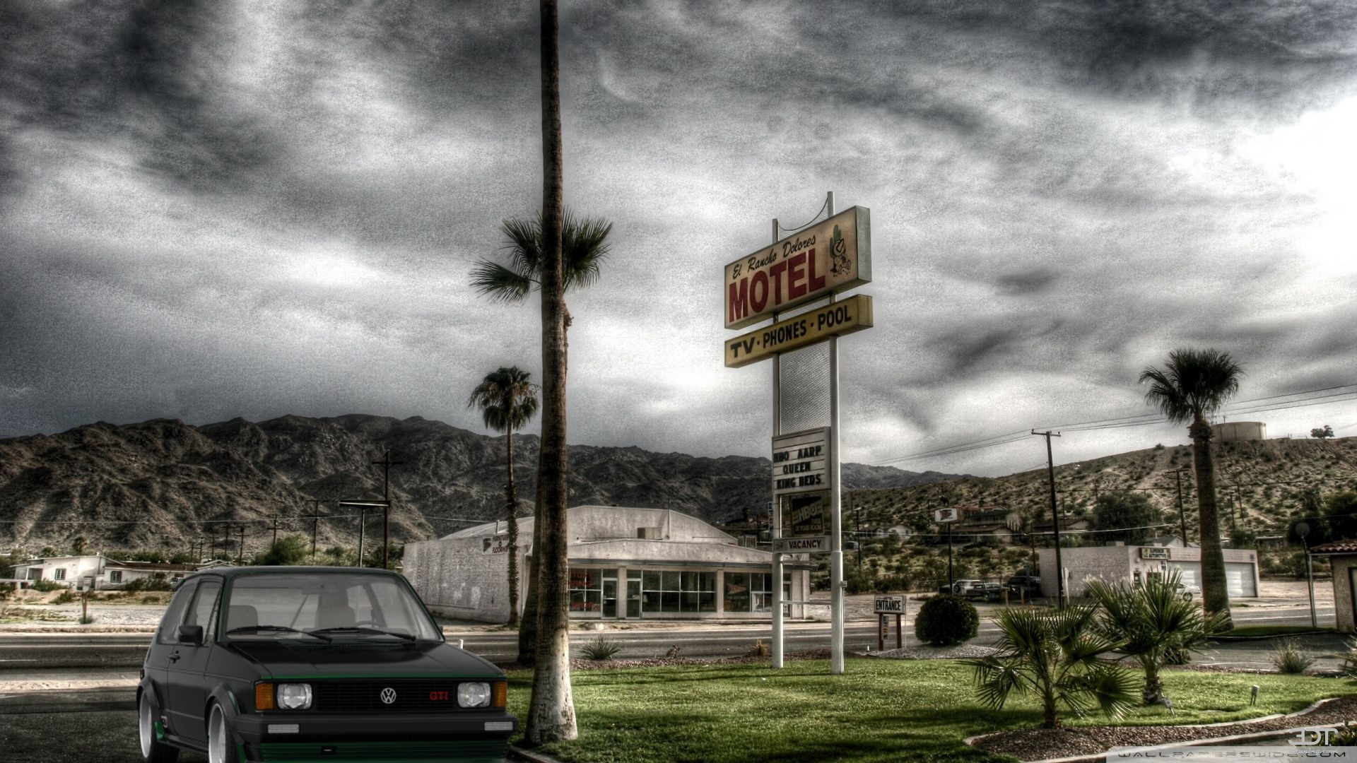 Volkswagen Rabbit GTI Mk1 3 Door Hatchback 1984 Images