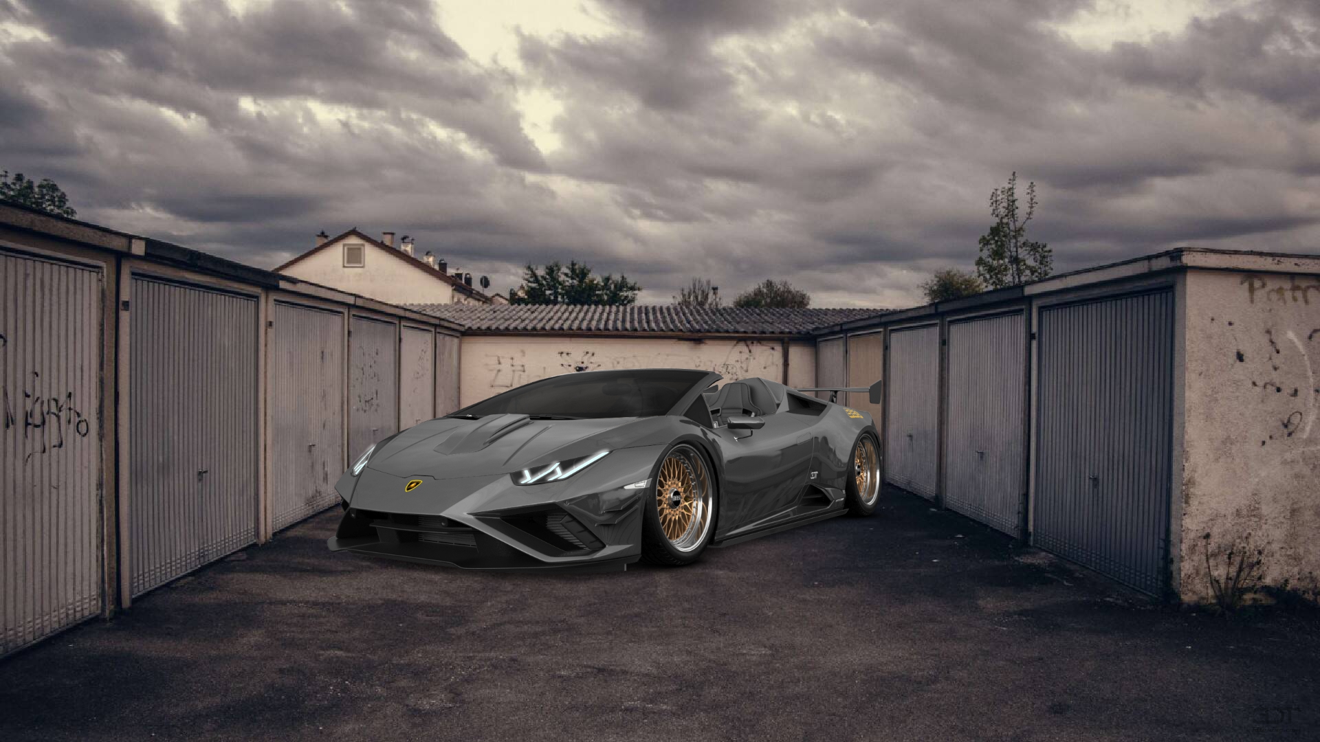 Lamborghini Huracan Spyder 2 Door Convertible 2016 Images