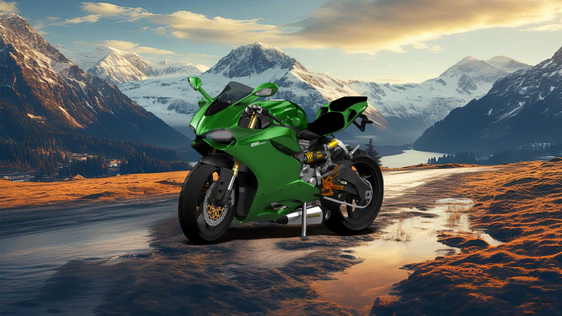 Ducati 899 Panigale Sport Bike 2015