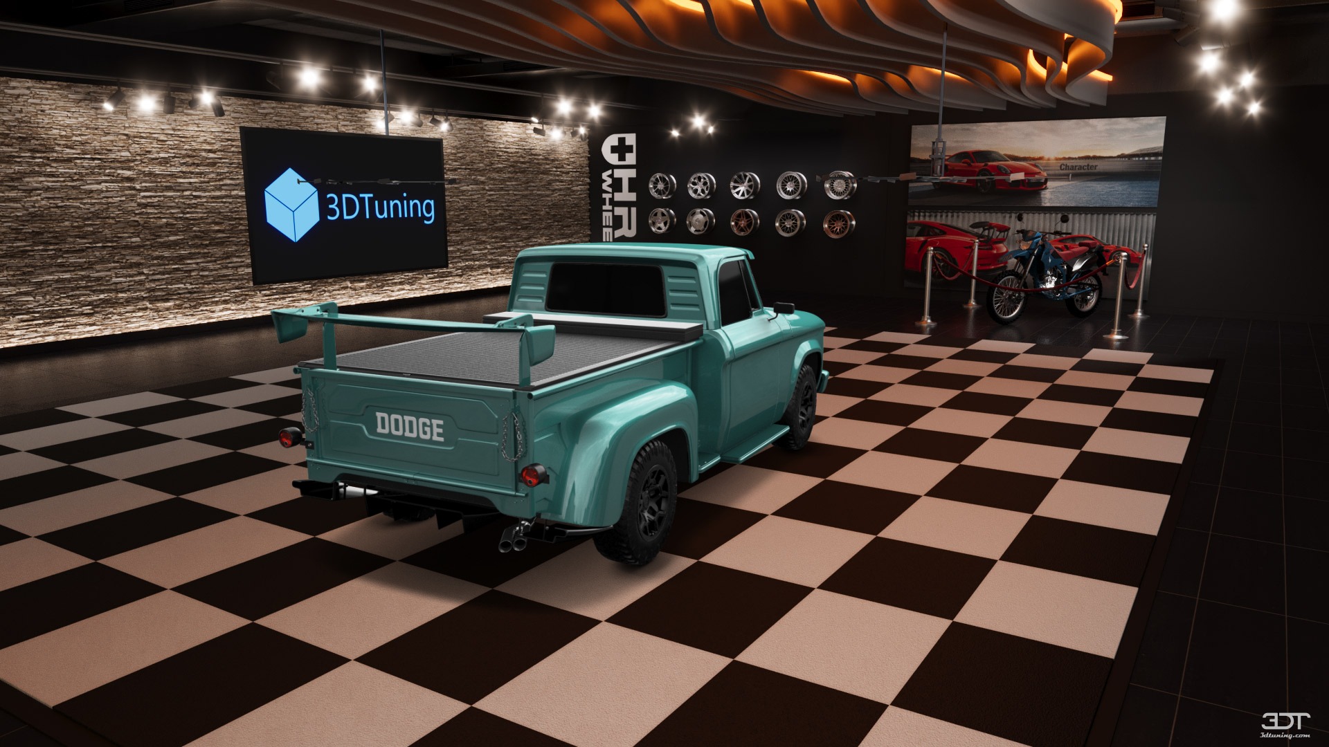 Dodge D-100 Stepside 2 Door pickup truck 1961