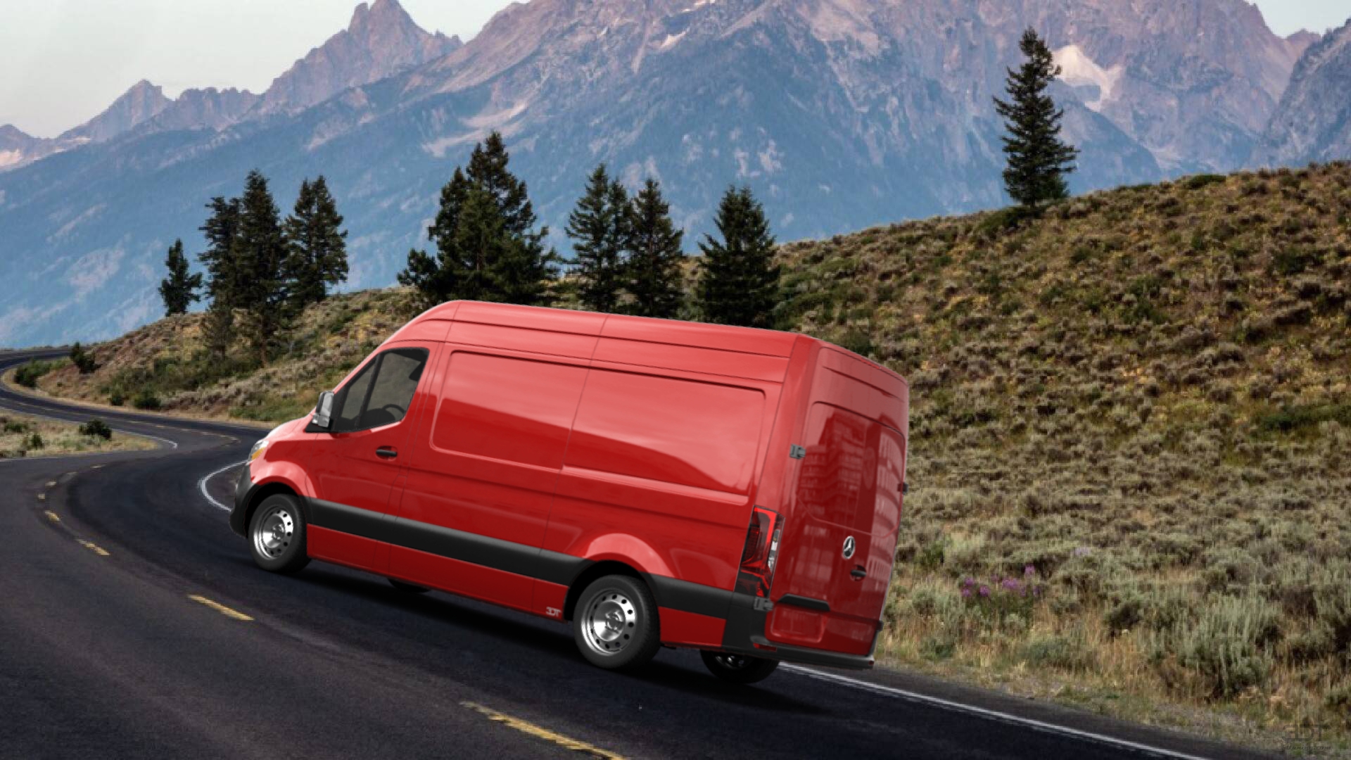 Mercedes Sprinter 4 Door van 2019 tuning