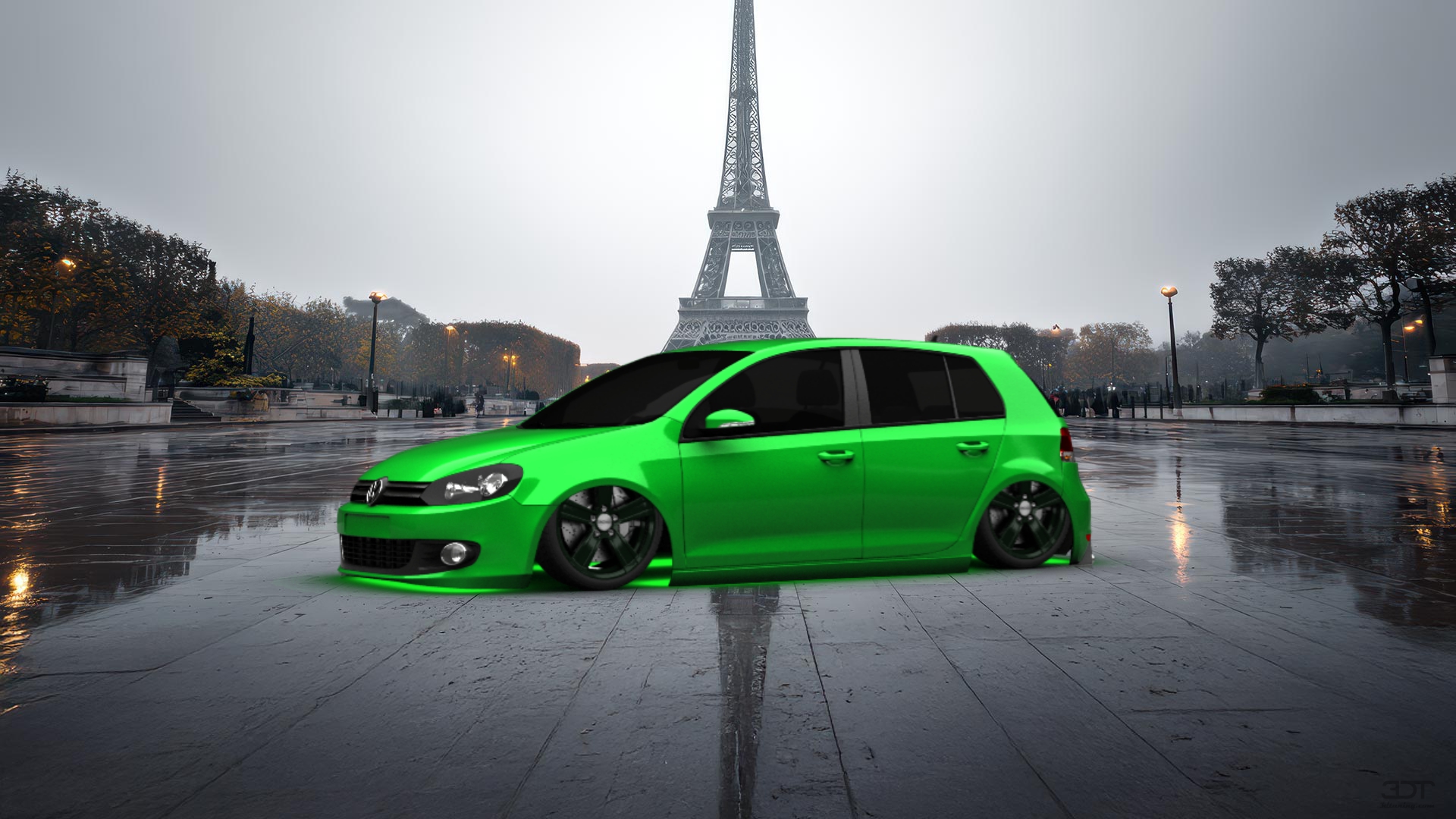 Volkswagen Golf 6 5 Door Hatchback 2011 tuning