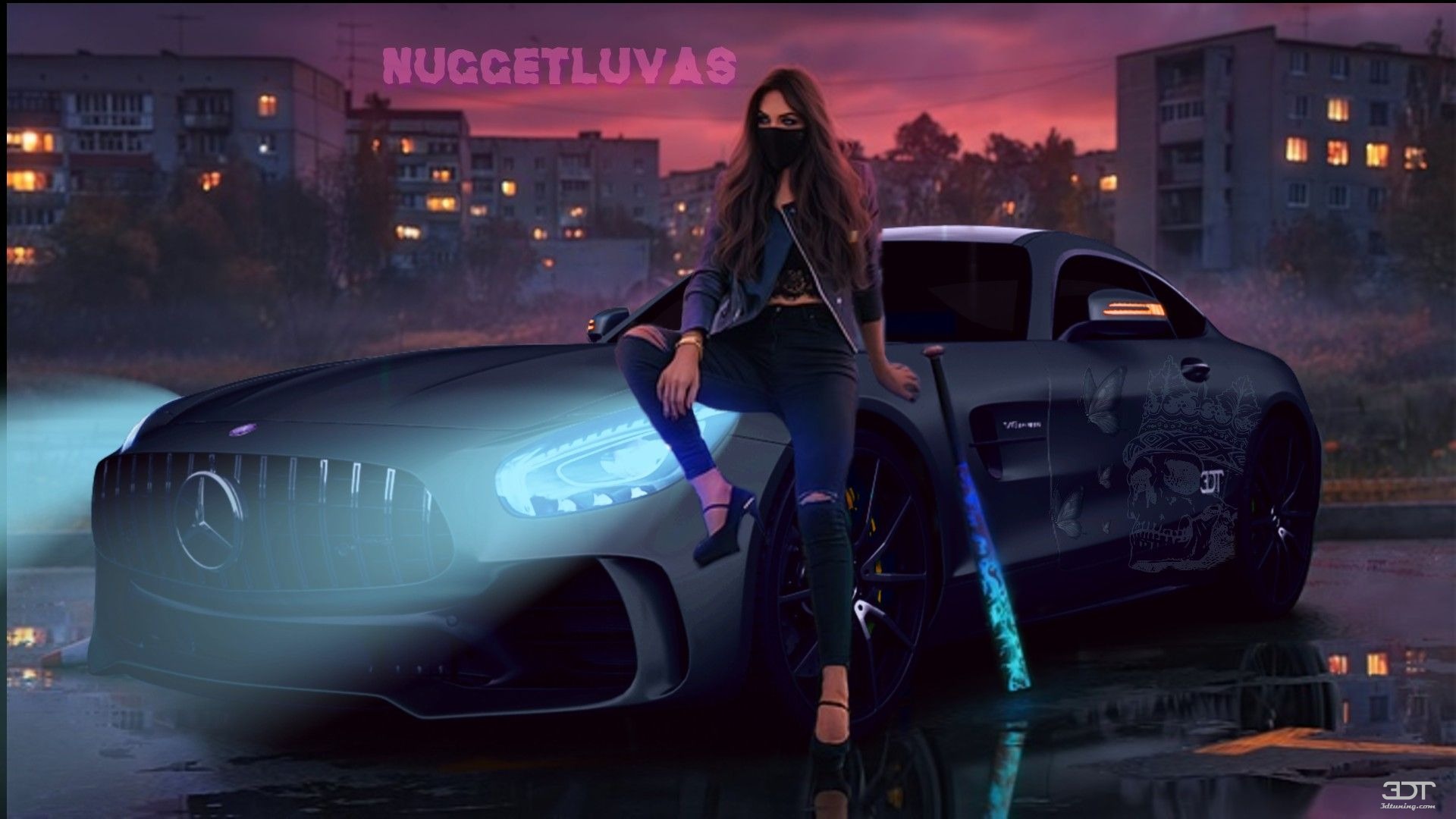 Mercedes AMG GT 2 door fastback coupe 2016 tuning