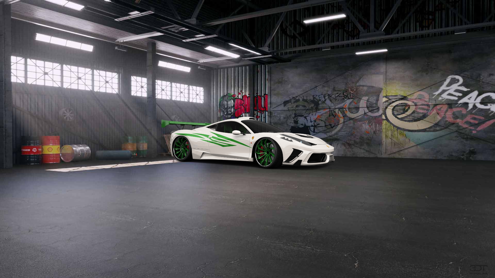 Ferrari 458 Italia 2 door spider 2010 tuning