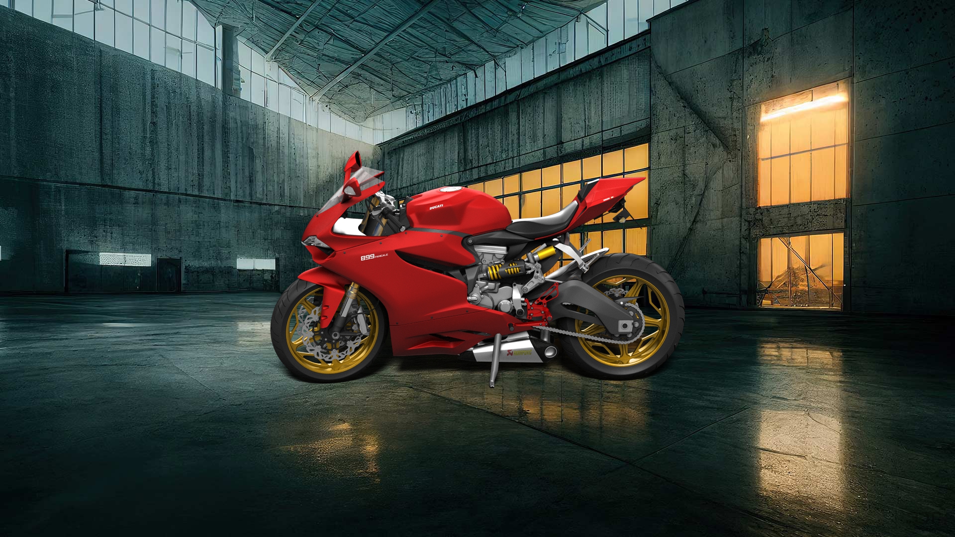 Ducati 899 Panigale Sport Bike 2015
