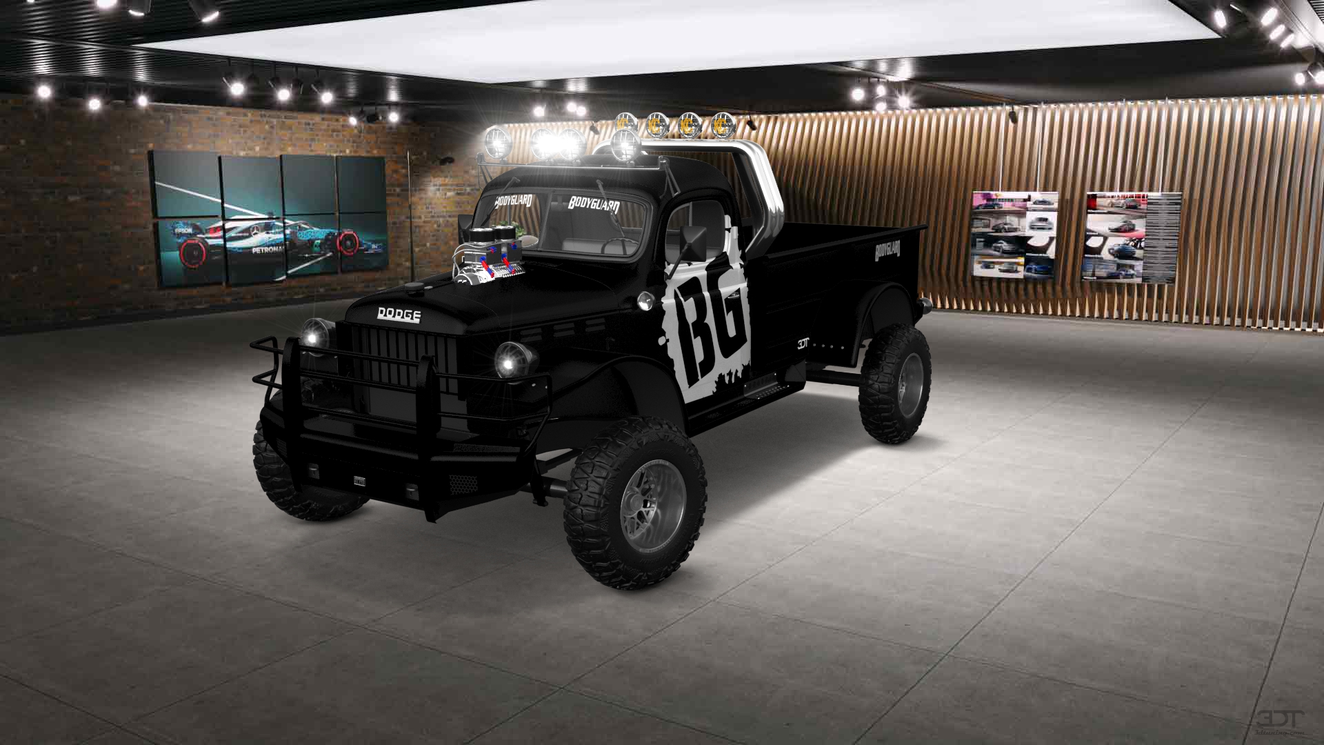 Dodge Power Wagon 2 Door pickup truck 1947