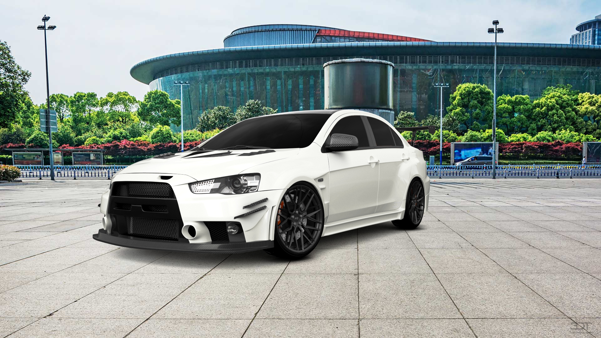Mitsubishi Lancer Evolution X Sedan 2008 tuning