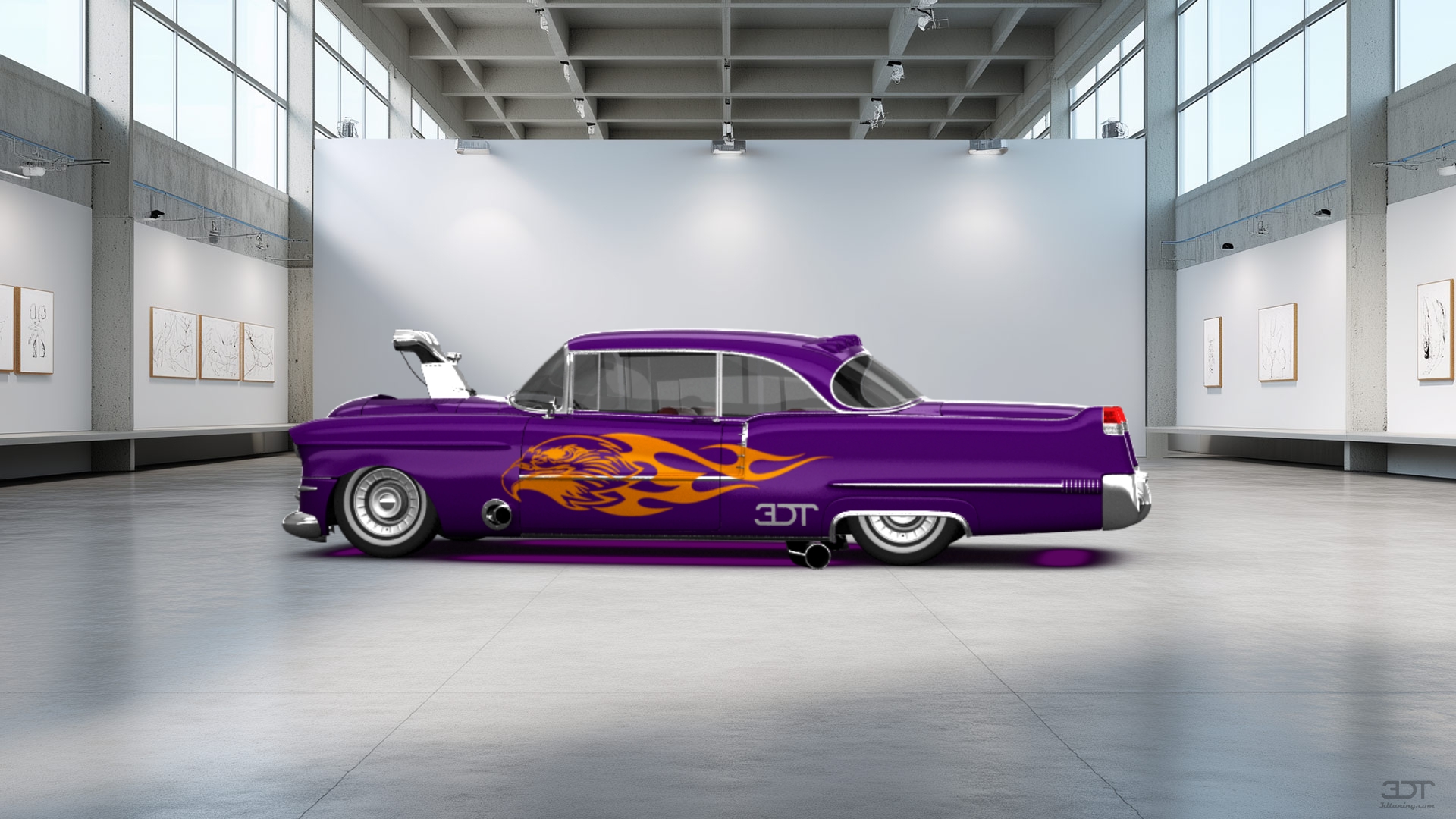 Cadillac De Ville Coupe 1956 tuning