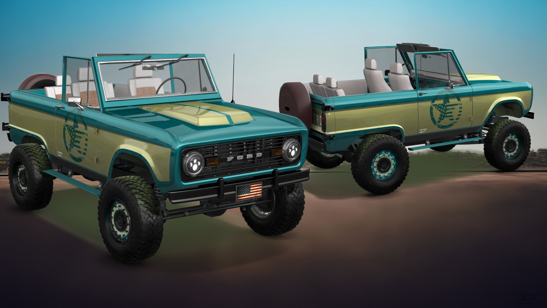 Ford Bronco 3 Door SUV 1965 tuning