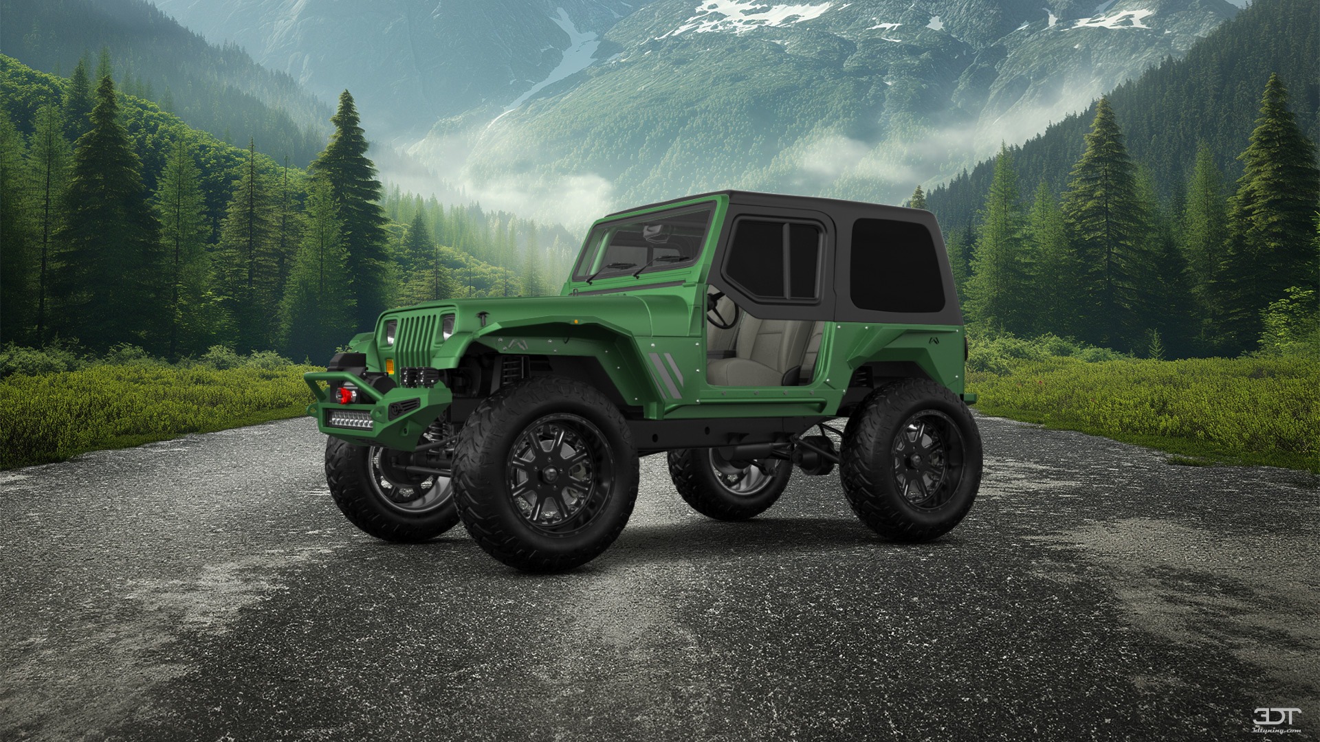 Jeep Wrangler YJ 2 Door SUV 1990