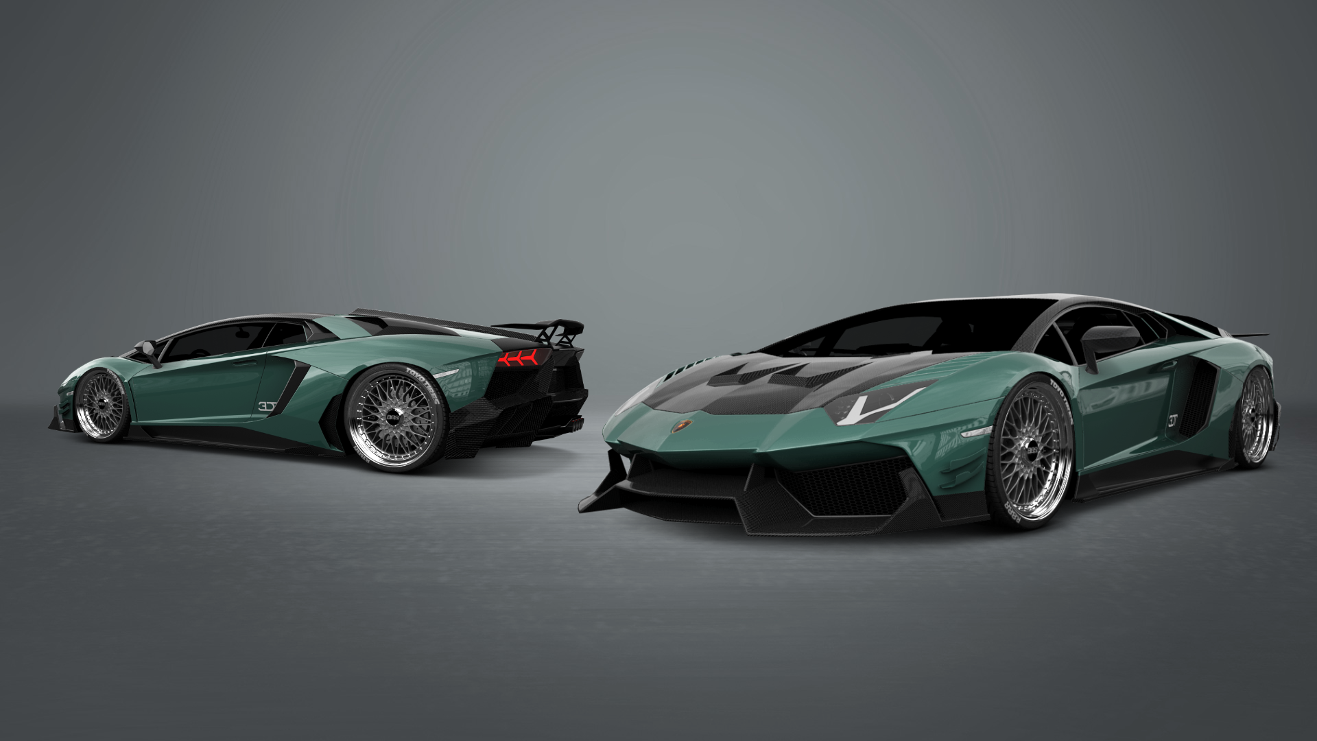 Lamborghini Aventador 2 Door Coupe 2012 tuning