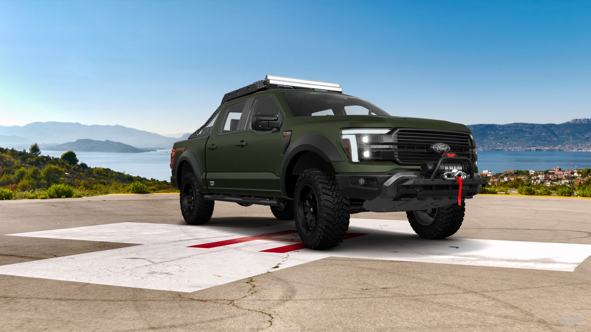 Ford F-150 SuperCrew 4 Door pickup truck 2024 Images