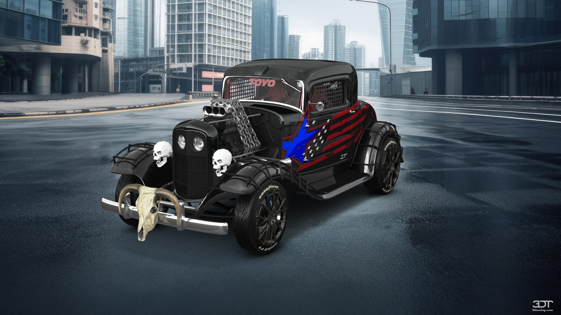 Ford Model B Deluxe 2 Door Coupe 1932 tuning
