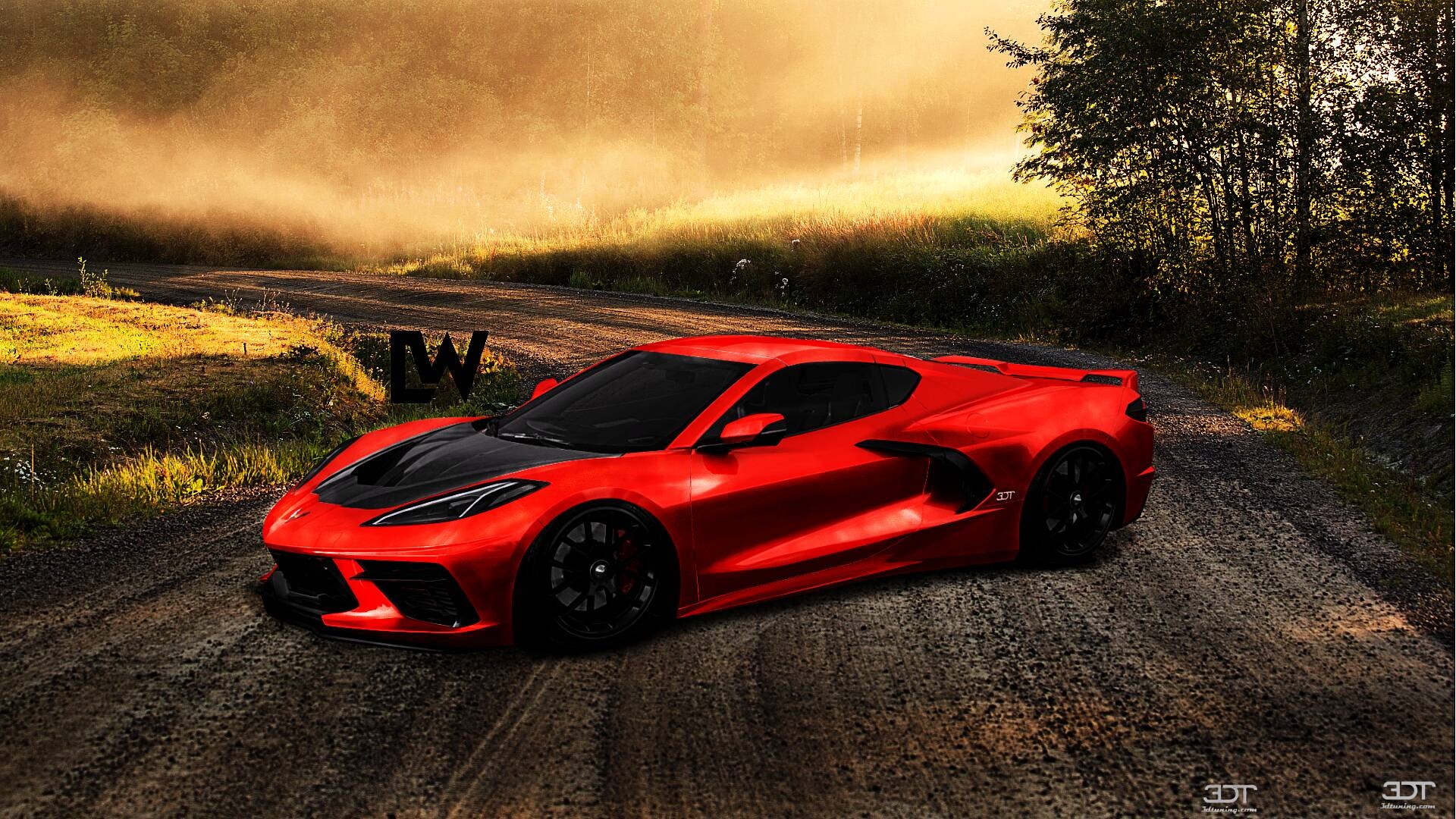 Chevrolet Corvette 2 door targa top 2020 tuning