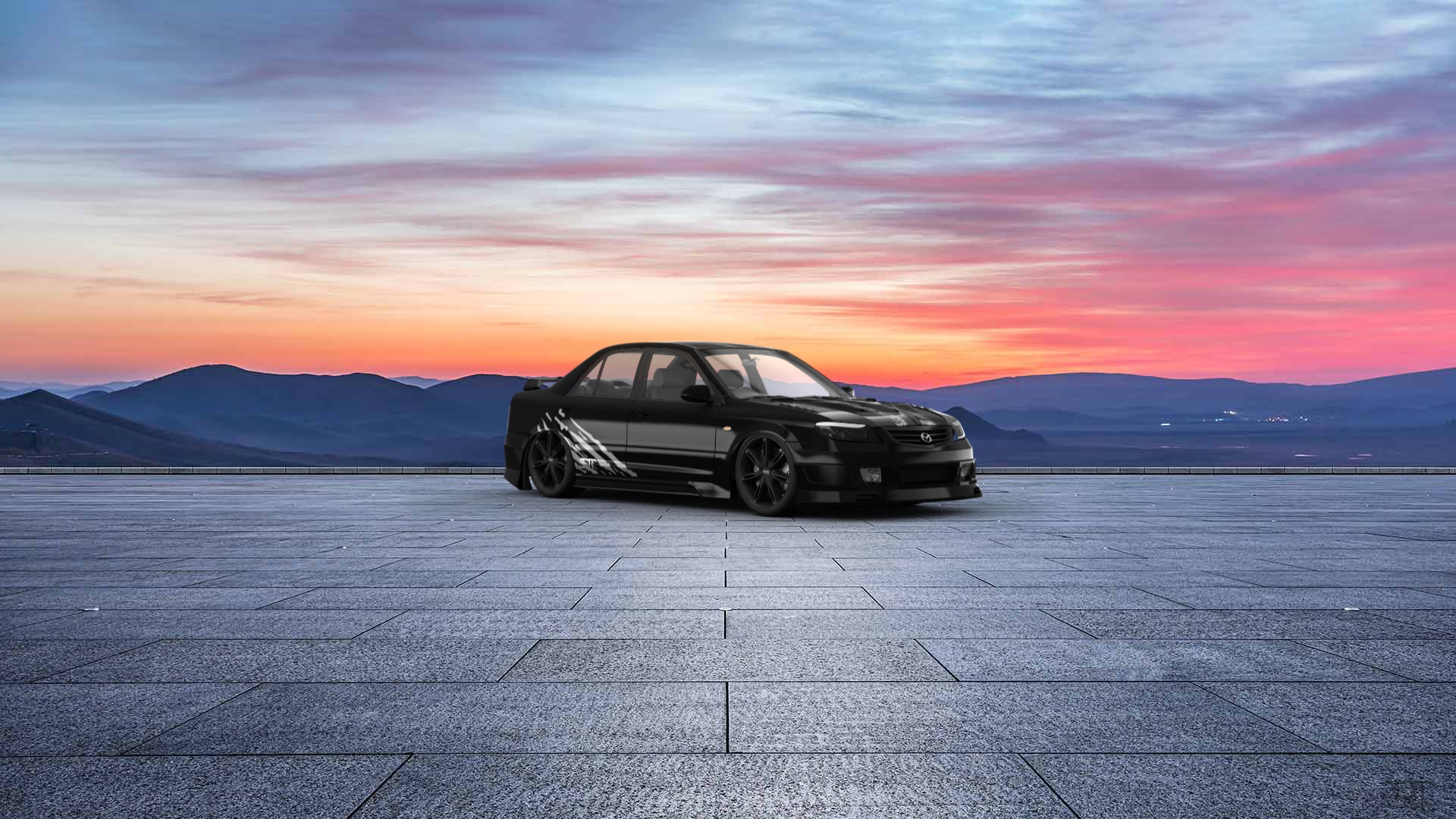 Mazda Familia Sedan 2001 tuning