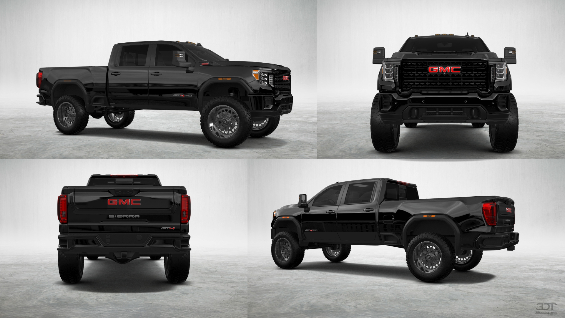 GMC Sierra 2500 HD 4 Door pickup truck 2020 tuning