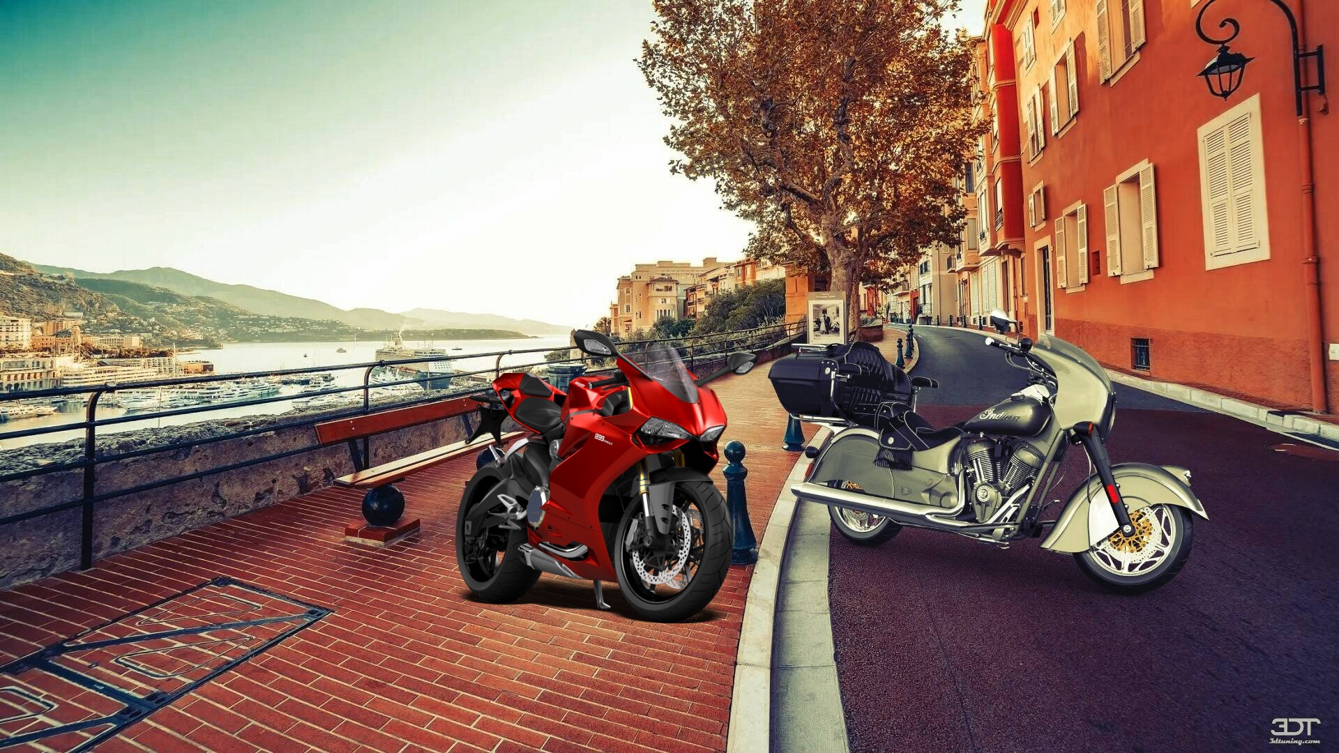 Tuning Ducati 899 Panigale Sport Bike 2015