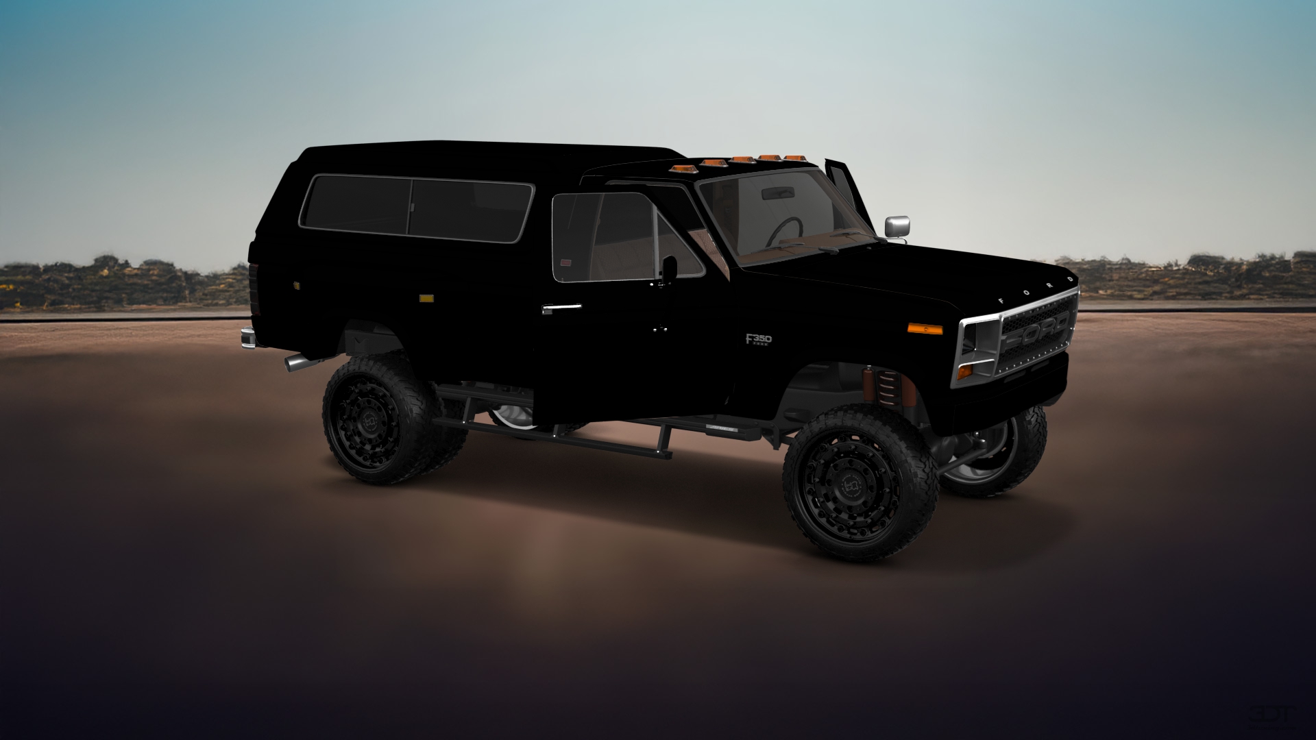 Ford F-350 Dually Regular Cab 2 Door pickup truck 1980 tuning