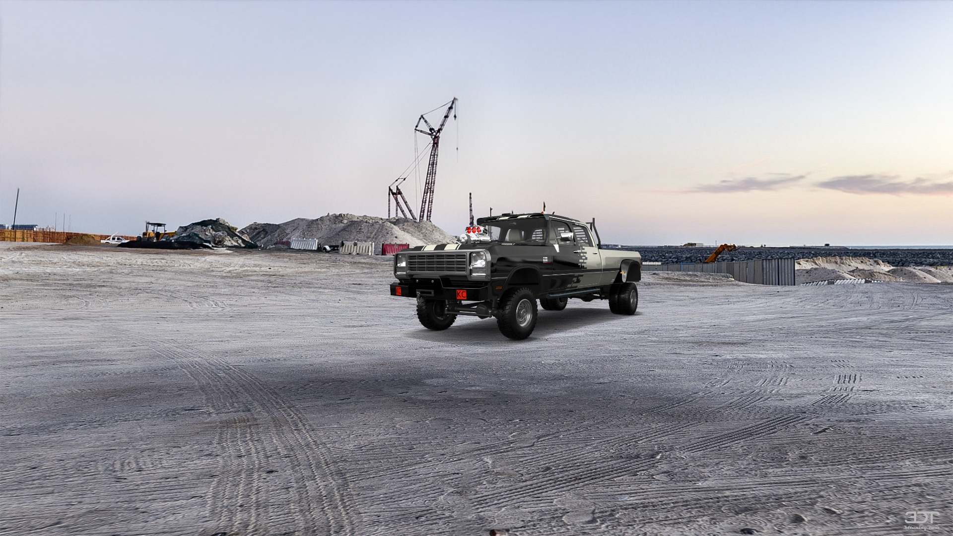 Dodge Ram 350 4 Door pickup truck 1991
