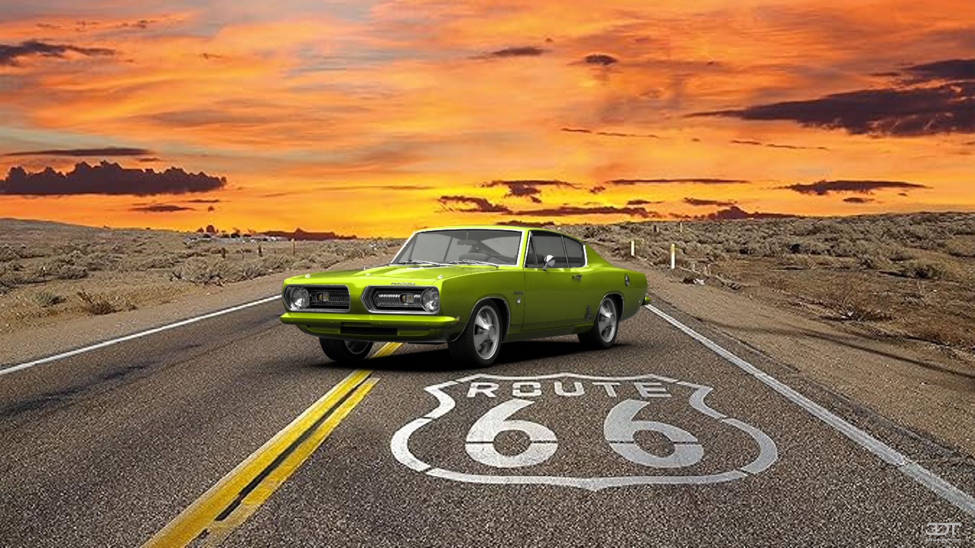 Tuning Plymouth Barracuda Coupe 1968