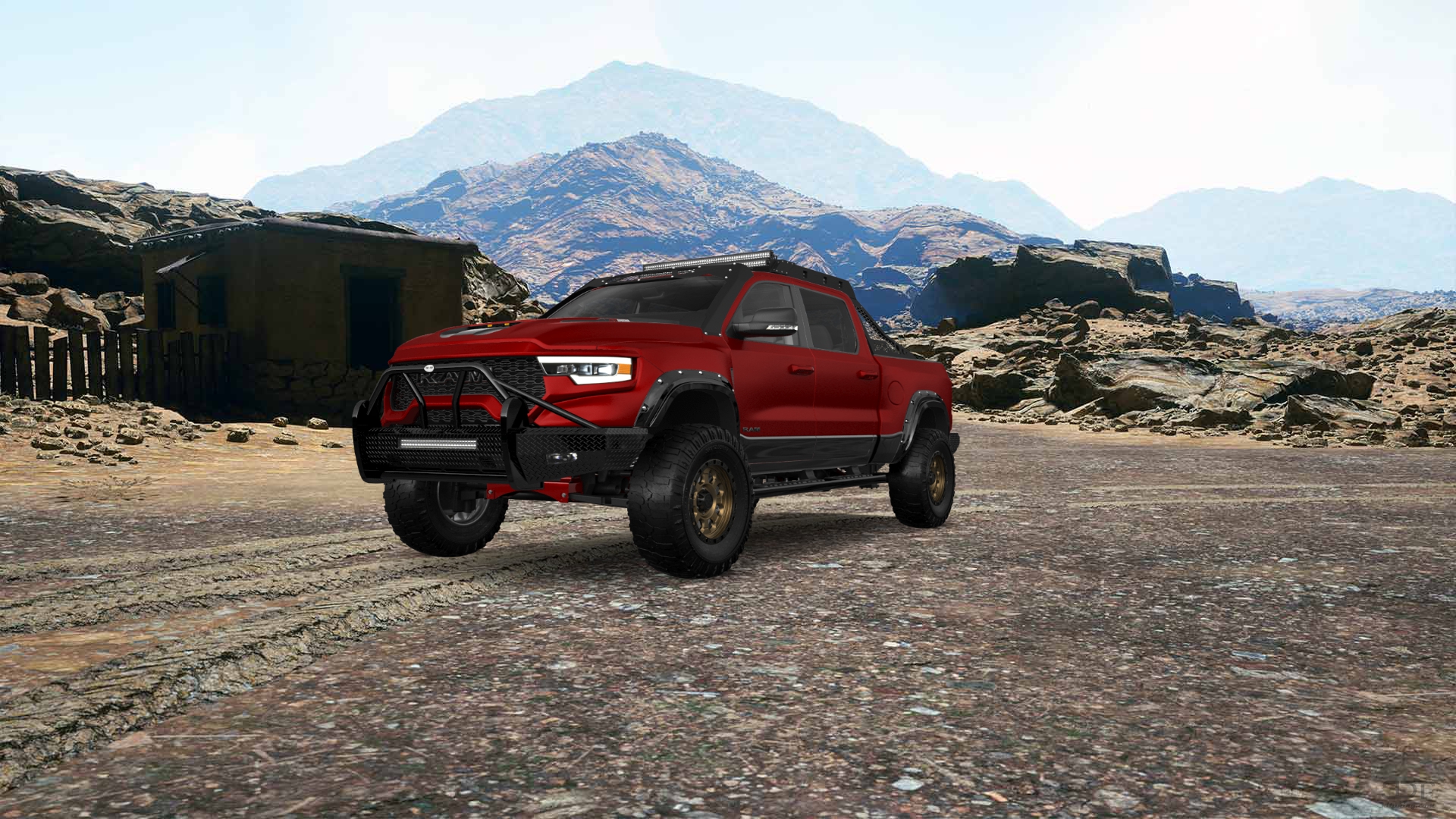 Dodge Ram 1500 TRX 4 Door pickup truck 2021
