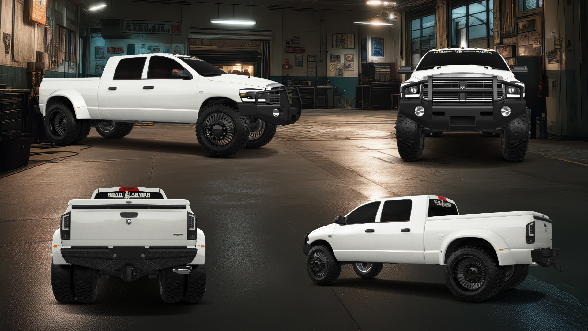 Dodge Ram 3500 Dually 4 Door pickup truck 2007 Images