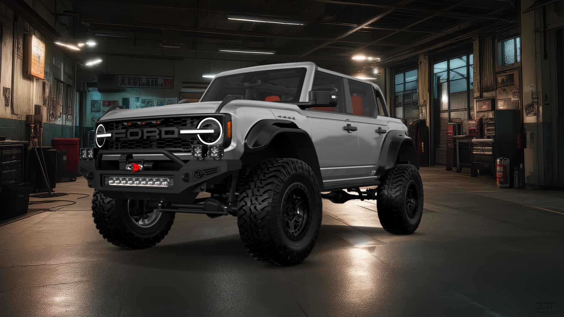 Ford Bronco Raptor 4 Door pickup truck 2022 tuning