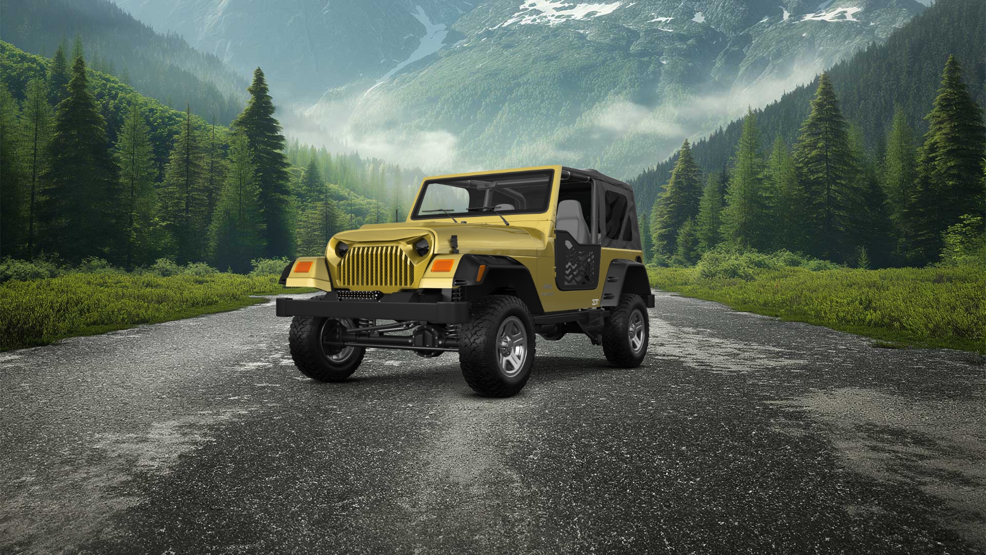 Jeep Wrangler TJ 2 Door SUV 1997