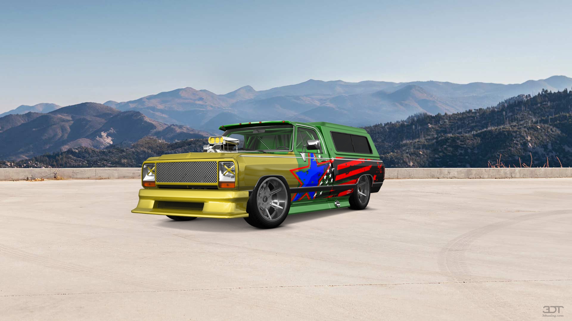 Dodge Ram 250 Regular Cab 2 Door pickup truck 1983 tuning