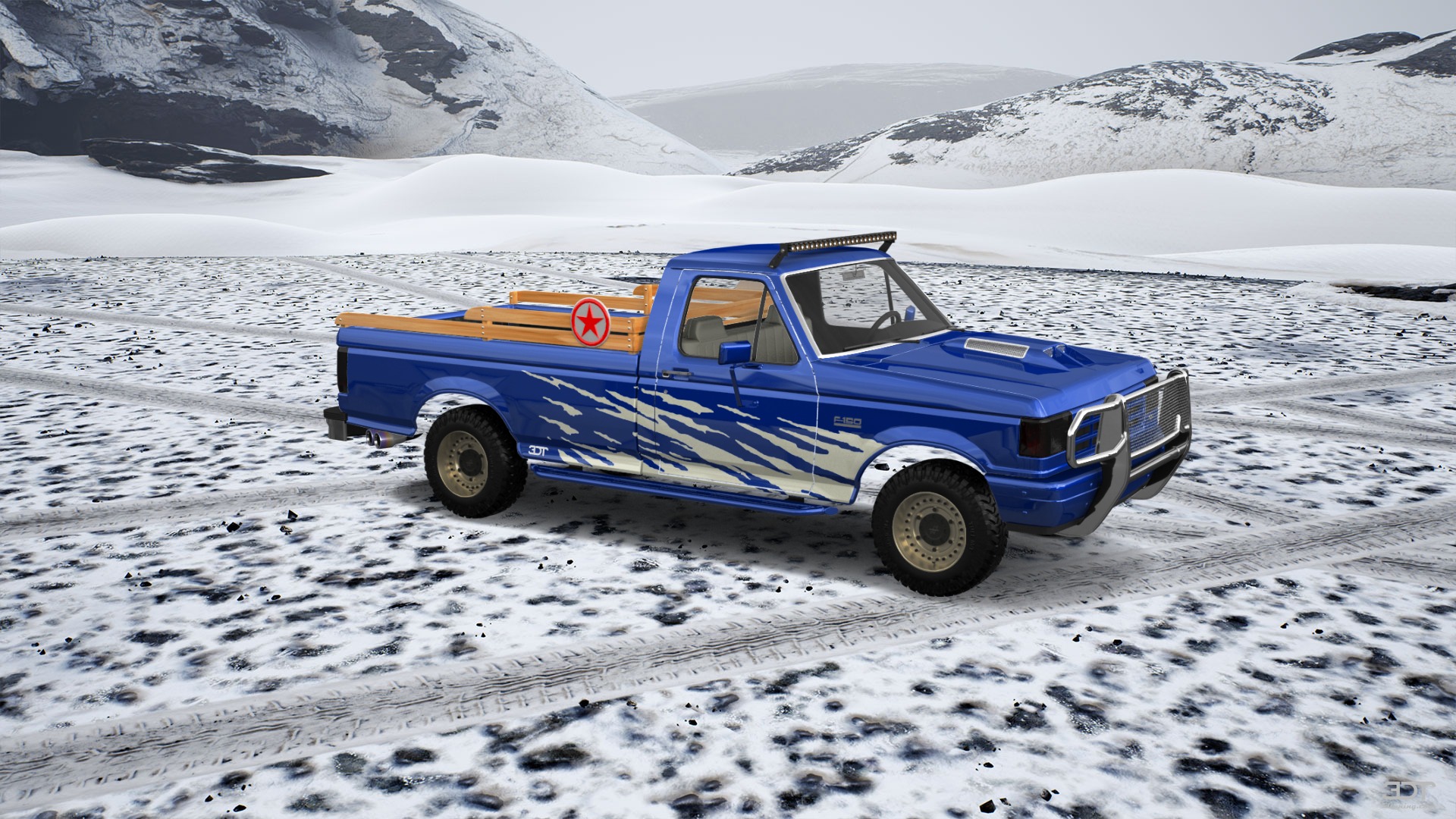 Ford F-150 2 Door pickup truck 1987
