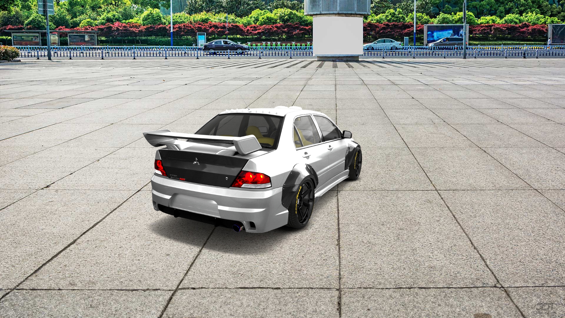 Mitsubishi Lancer Evo IX 4 Door Saloon 2005 tuning