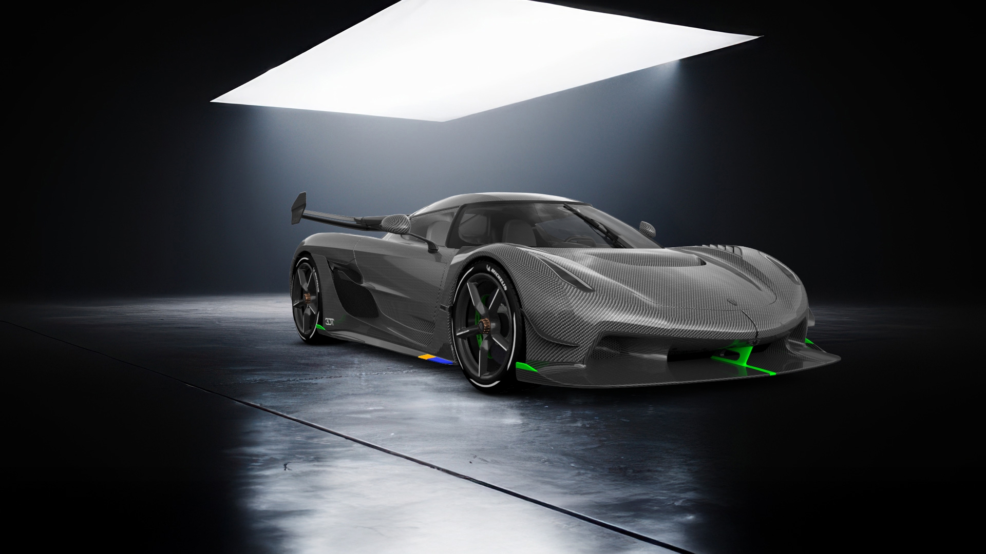 Koenigsegg Jesko 2 door targa top 2020 tuning