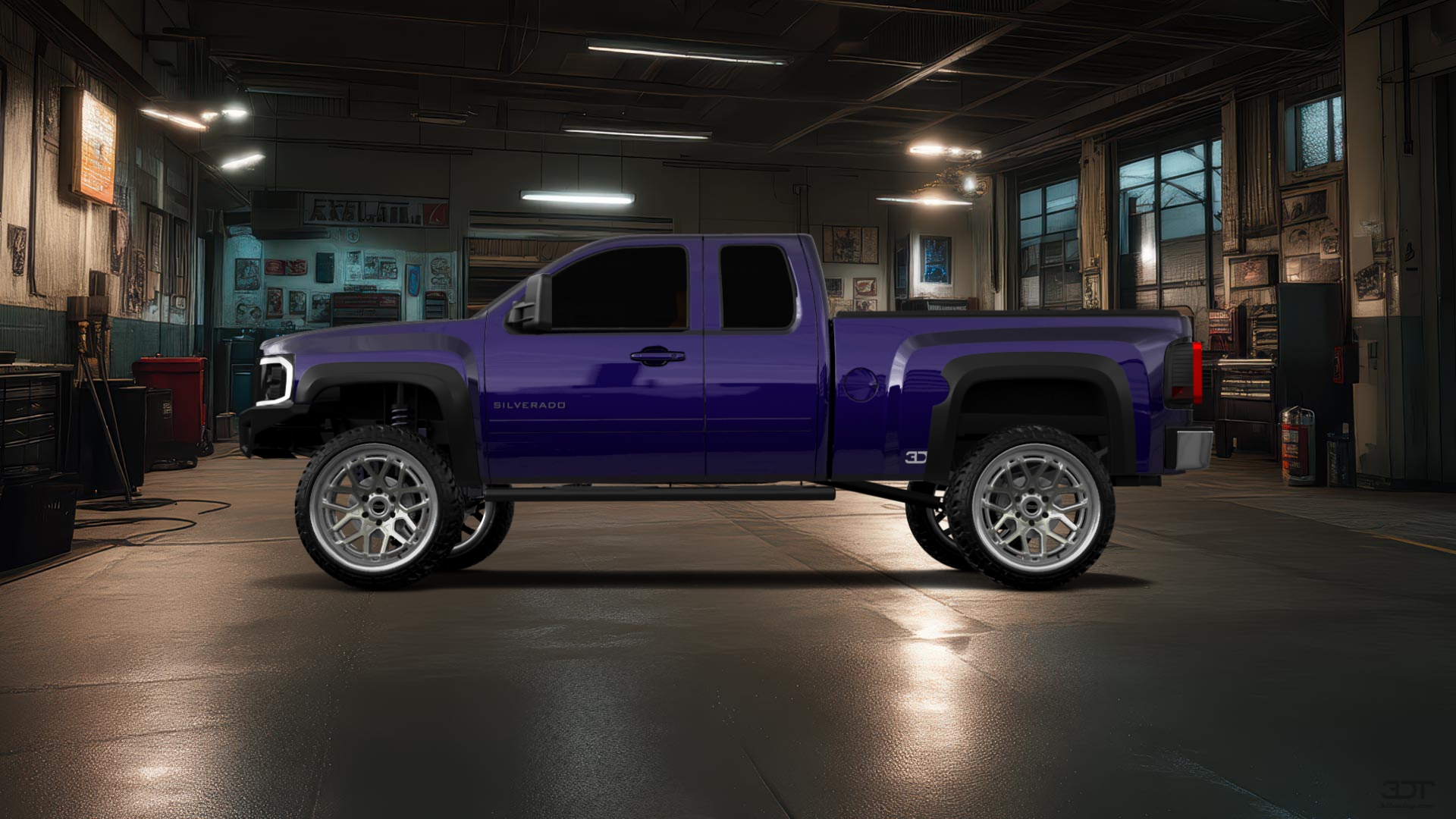 Chevrolet Silverado 1500 6.6 ft box Pickup Truck 2008 tuning