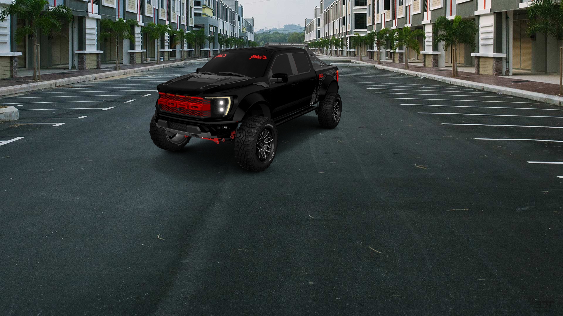 Ford F-150 Raptor 4 Door pickup truck 2021