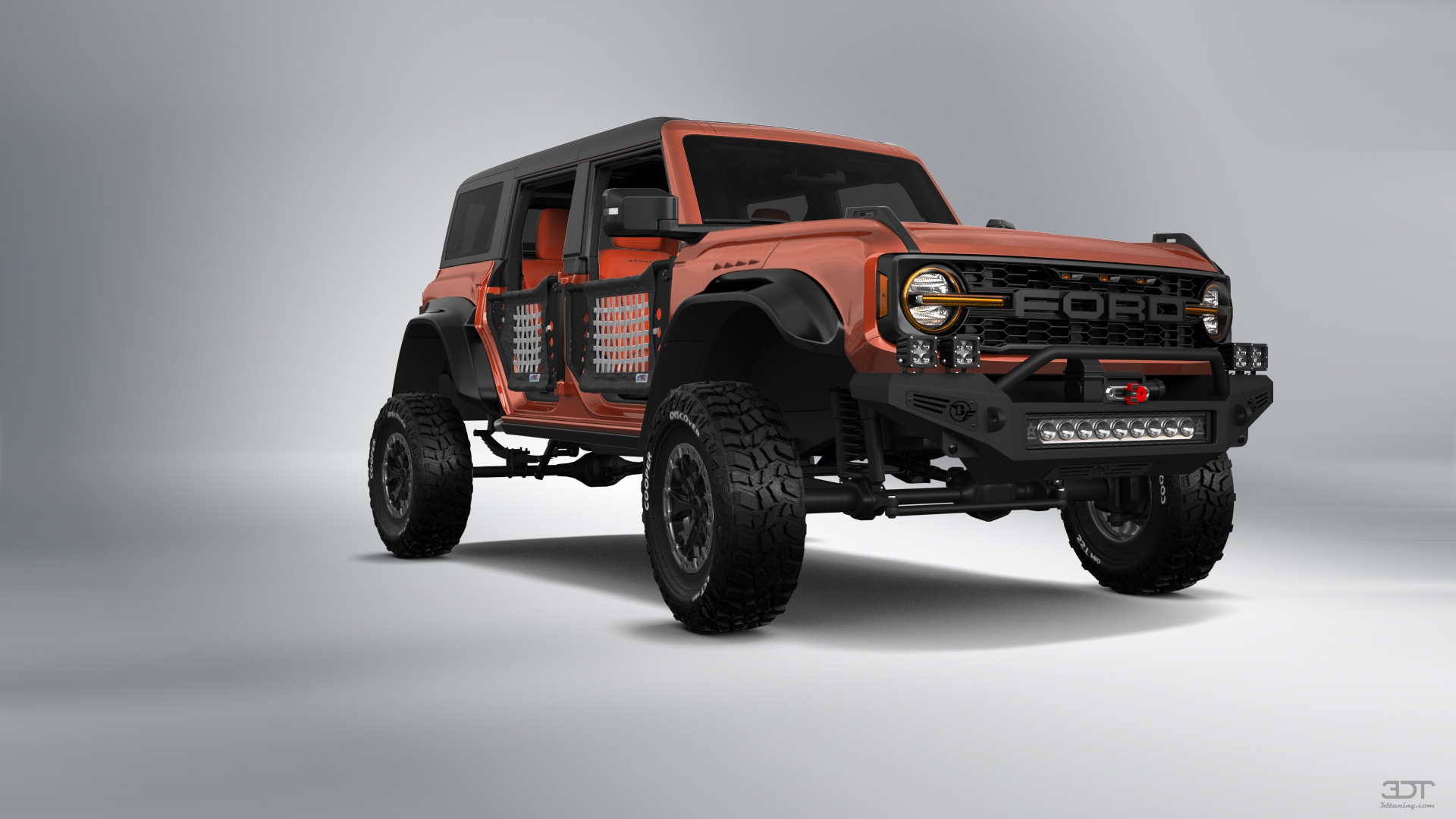 Ford Bronco Raptor 4 Door pickup truck 2022 tuning
