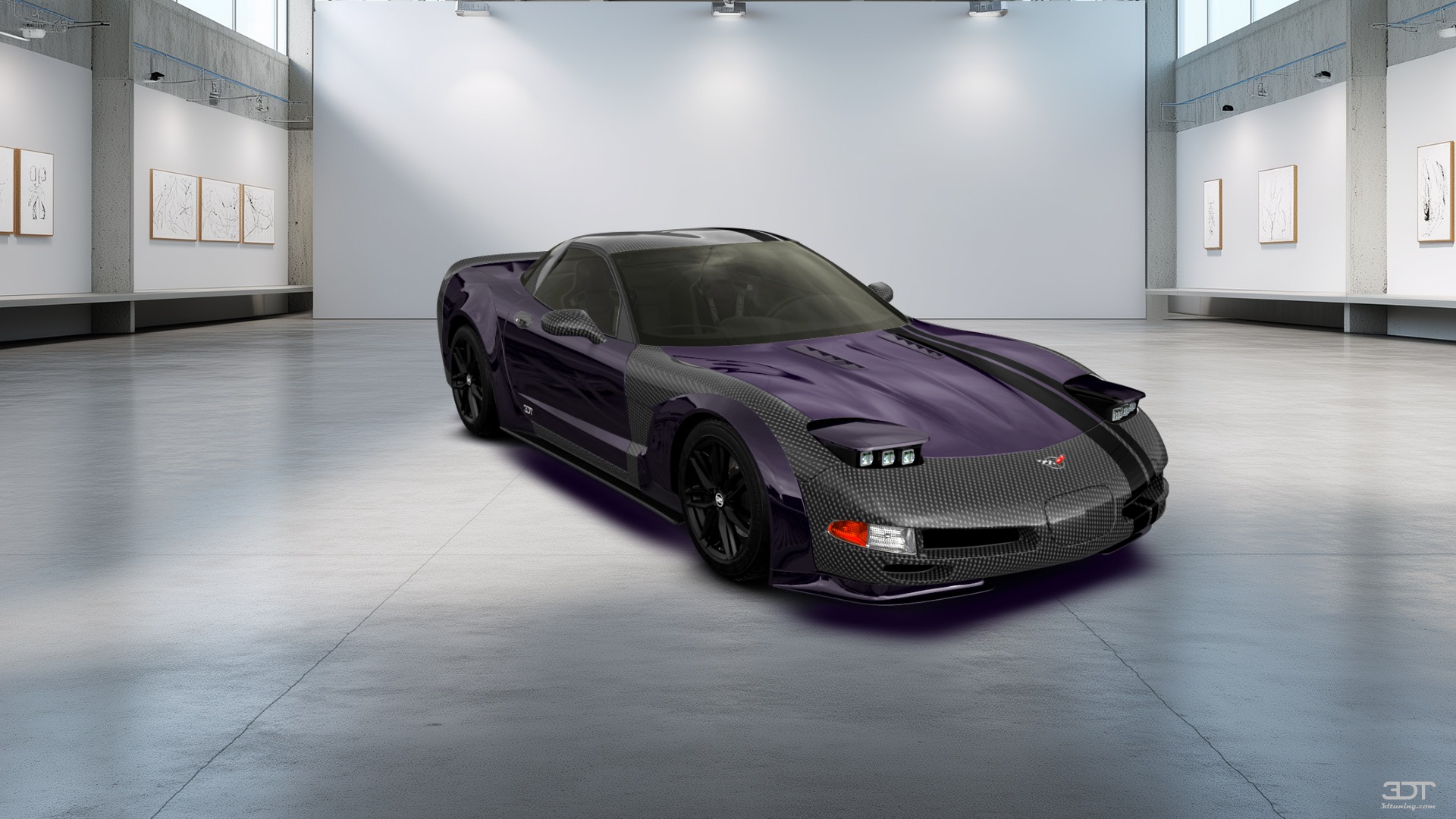 Chevrolet Corvette C5 Fastback 2 Door Coupe 1997 tuning