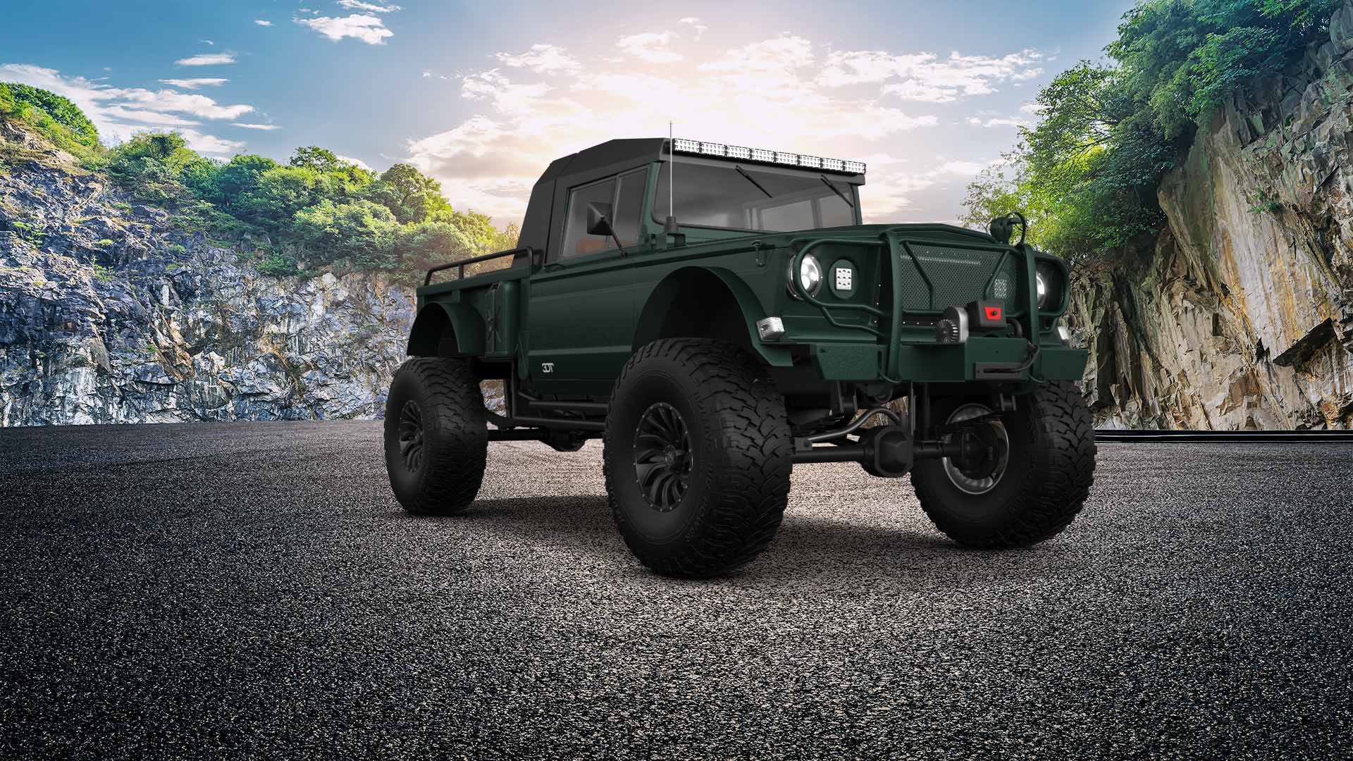 Jeep Kaiser M715 2 Door pickup truck 1968