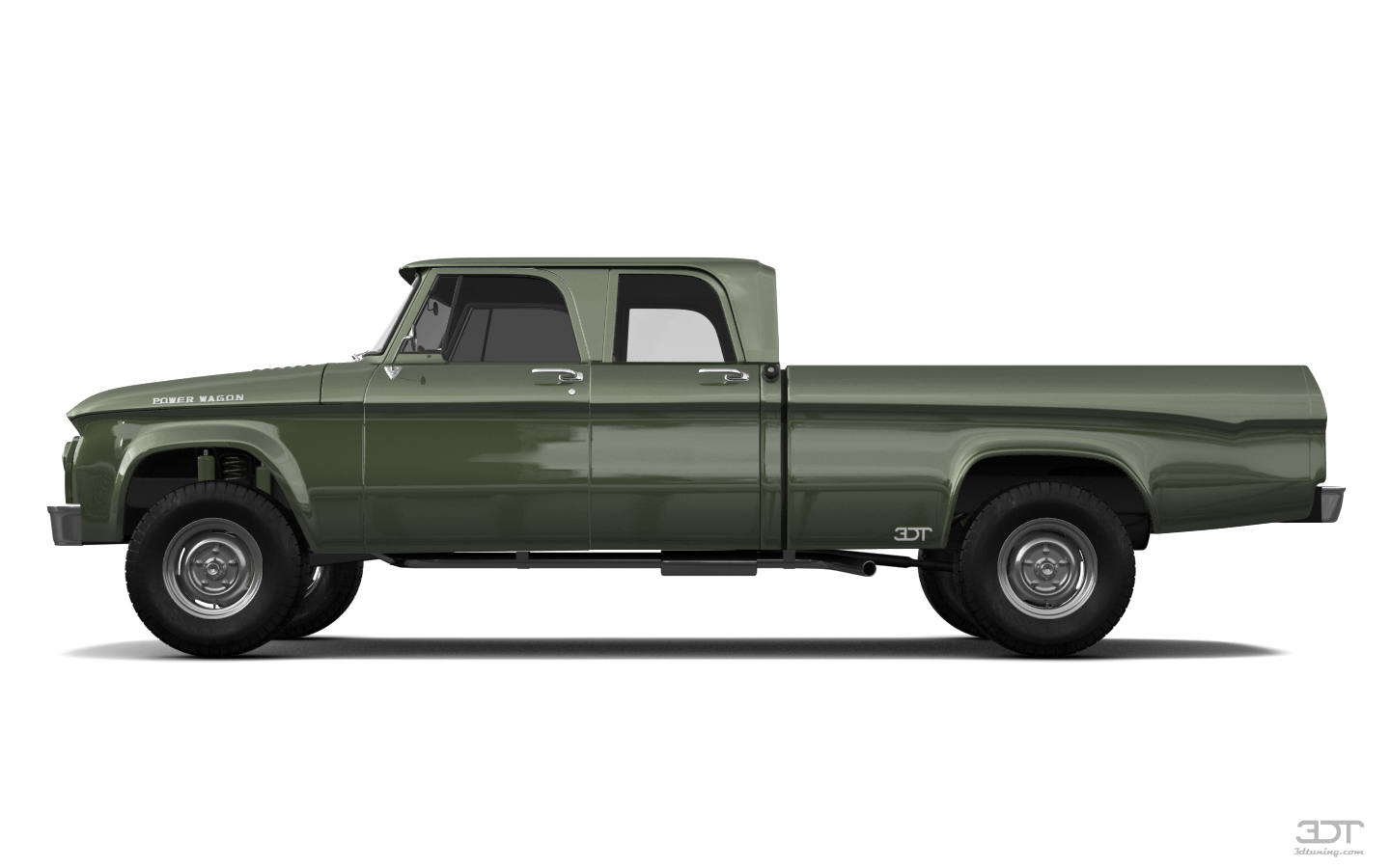 Dodge Power Wagon 4 Door pickup truck 1964