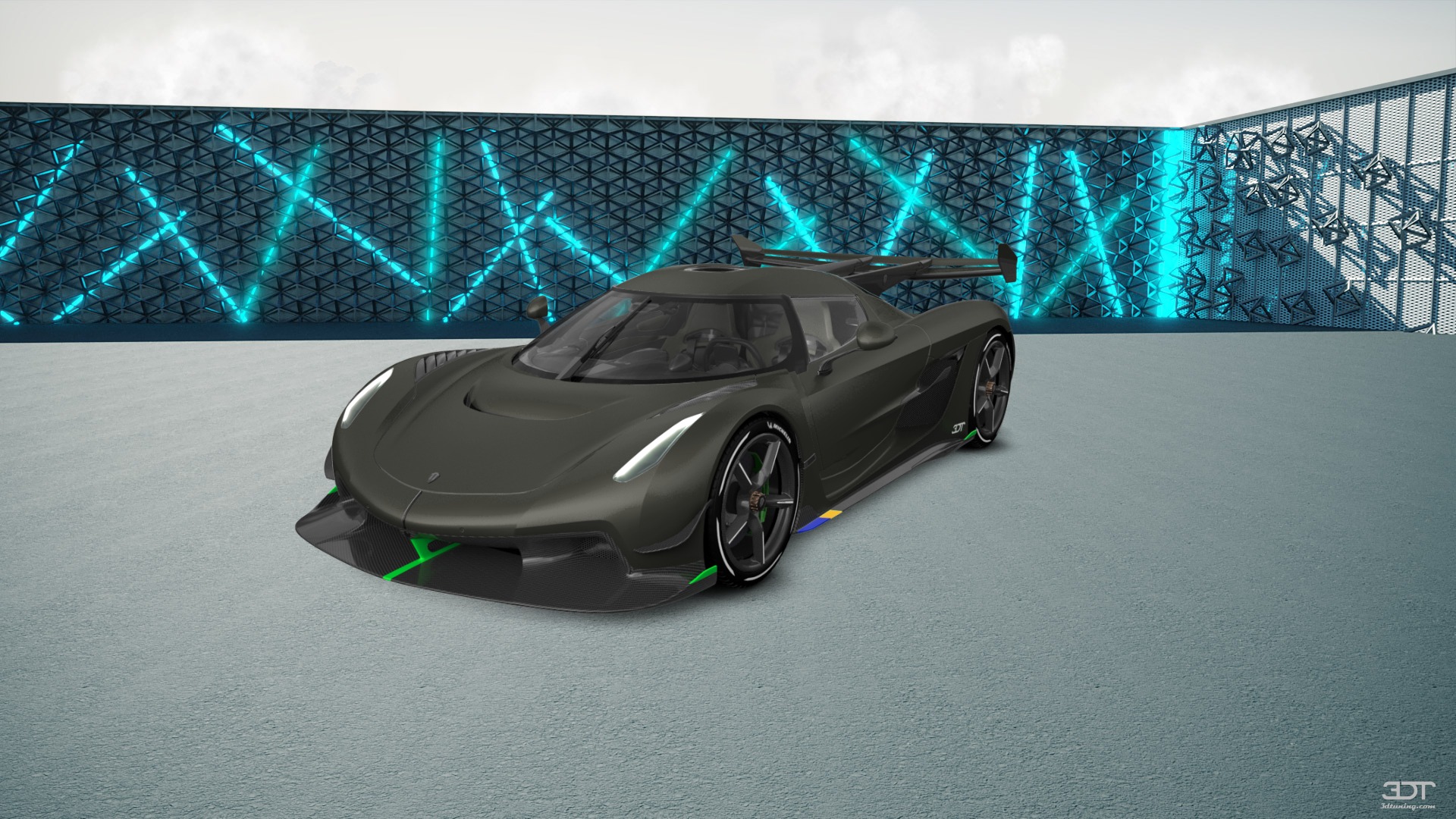 Koenigsegg Jesko 2 door targa top 2020