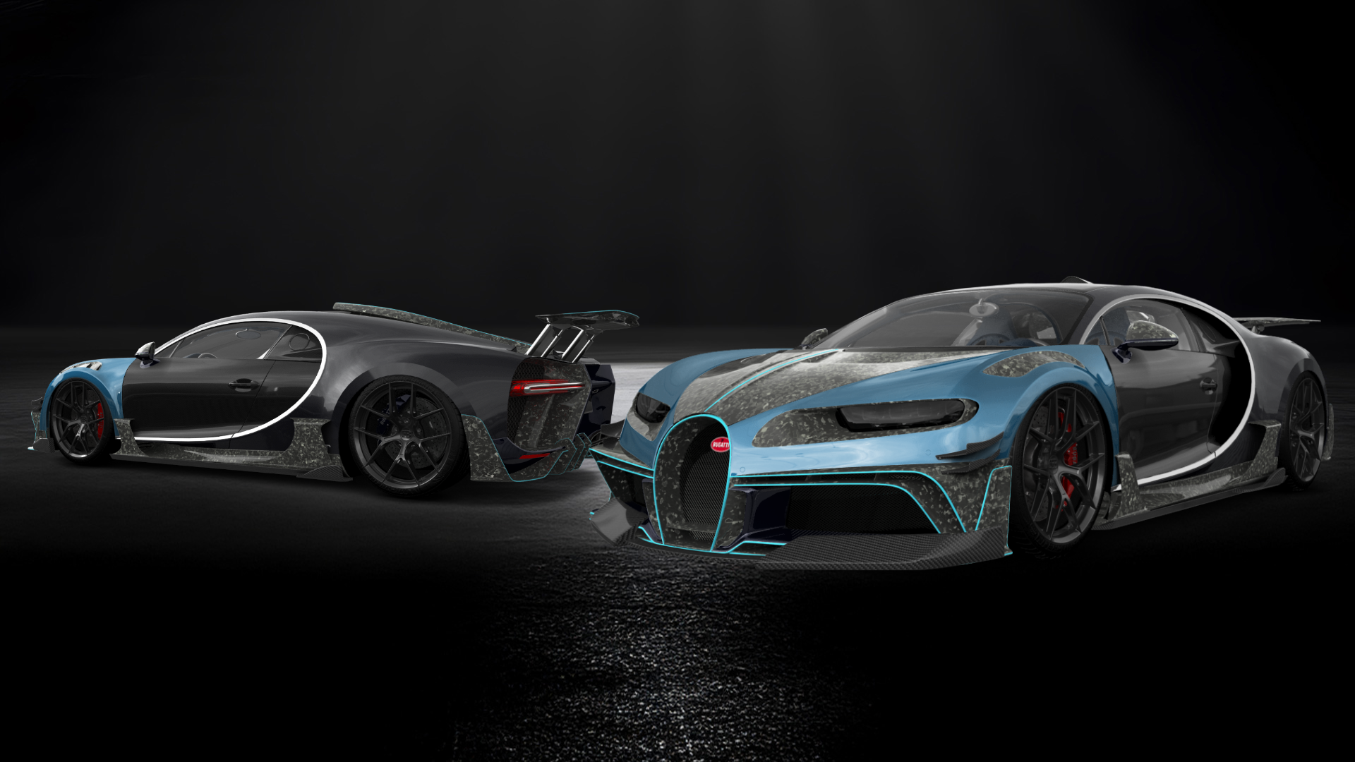 Bugatti Chiron 2 Door Coupe 2016