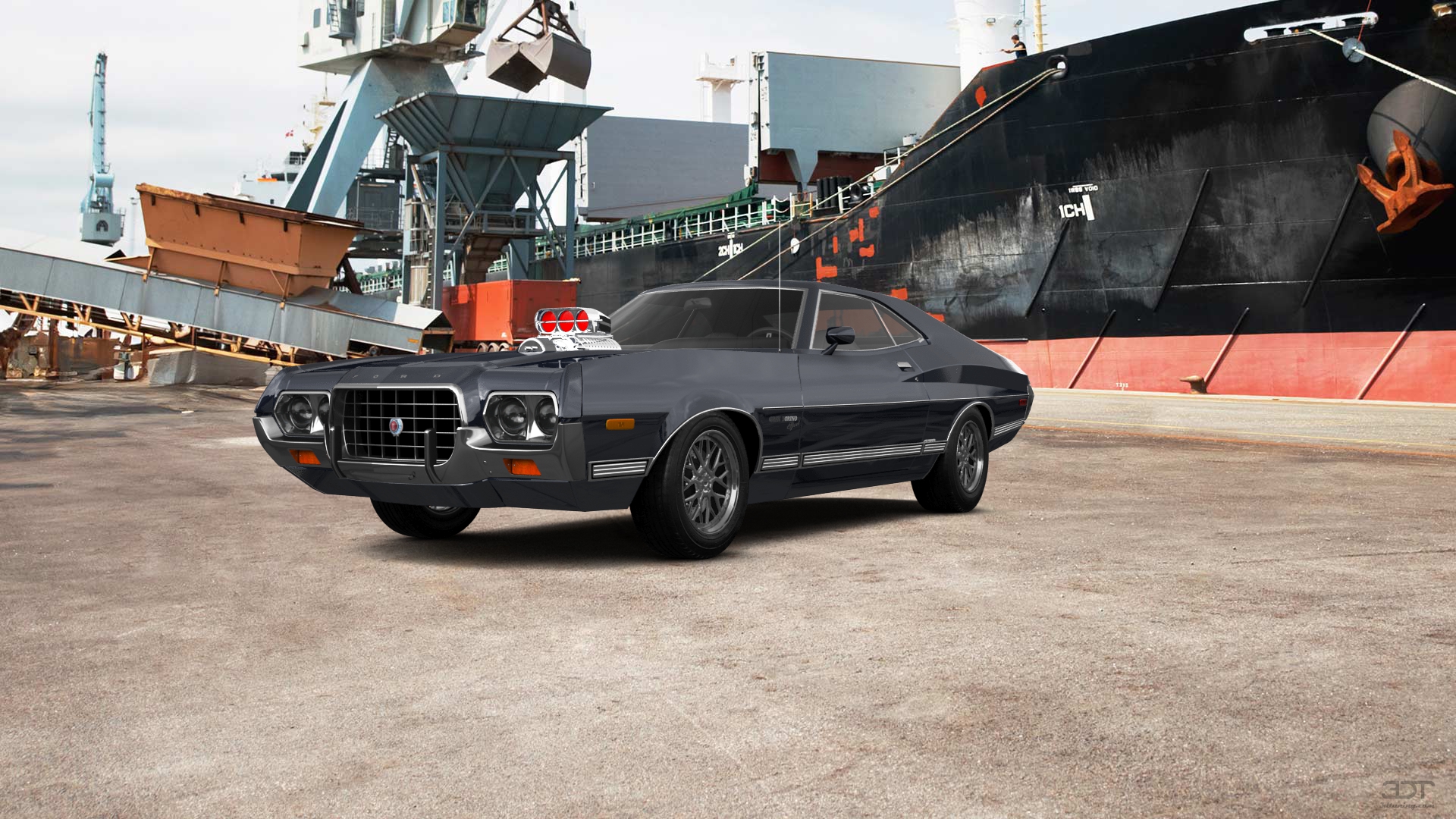 Ford Gran Torino Sport 2 Door Hardtop 1972