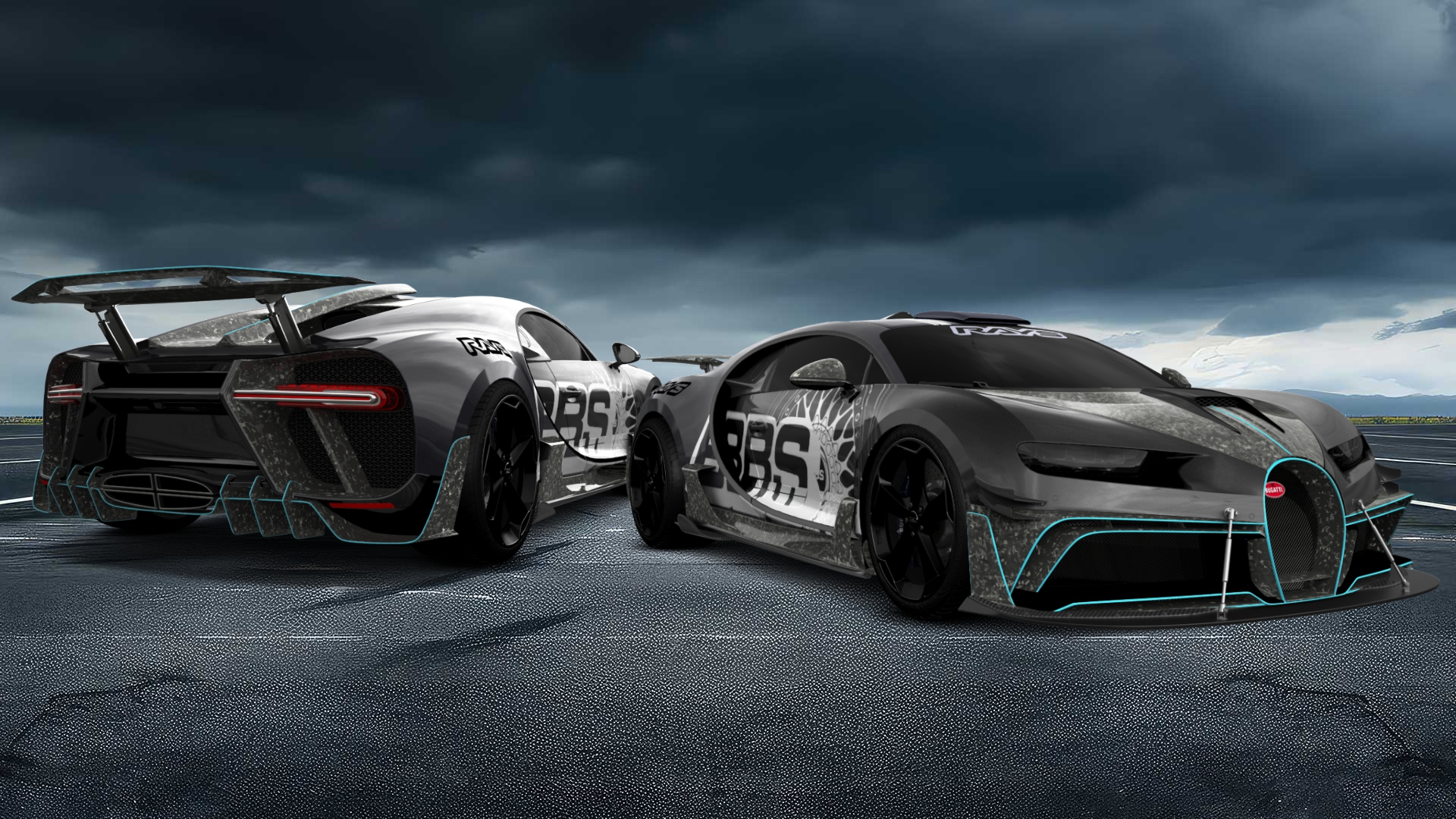 Bugatti Chiron 2 Door Coupe 2016 tuning