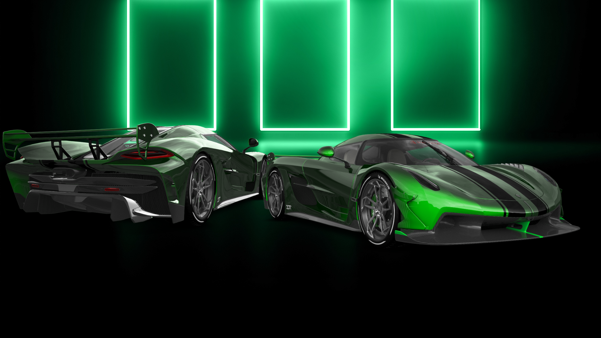 Koenigsegg Jesko 2 door targa top 2020 tuning